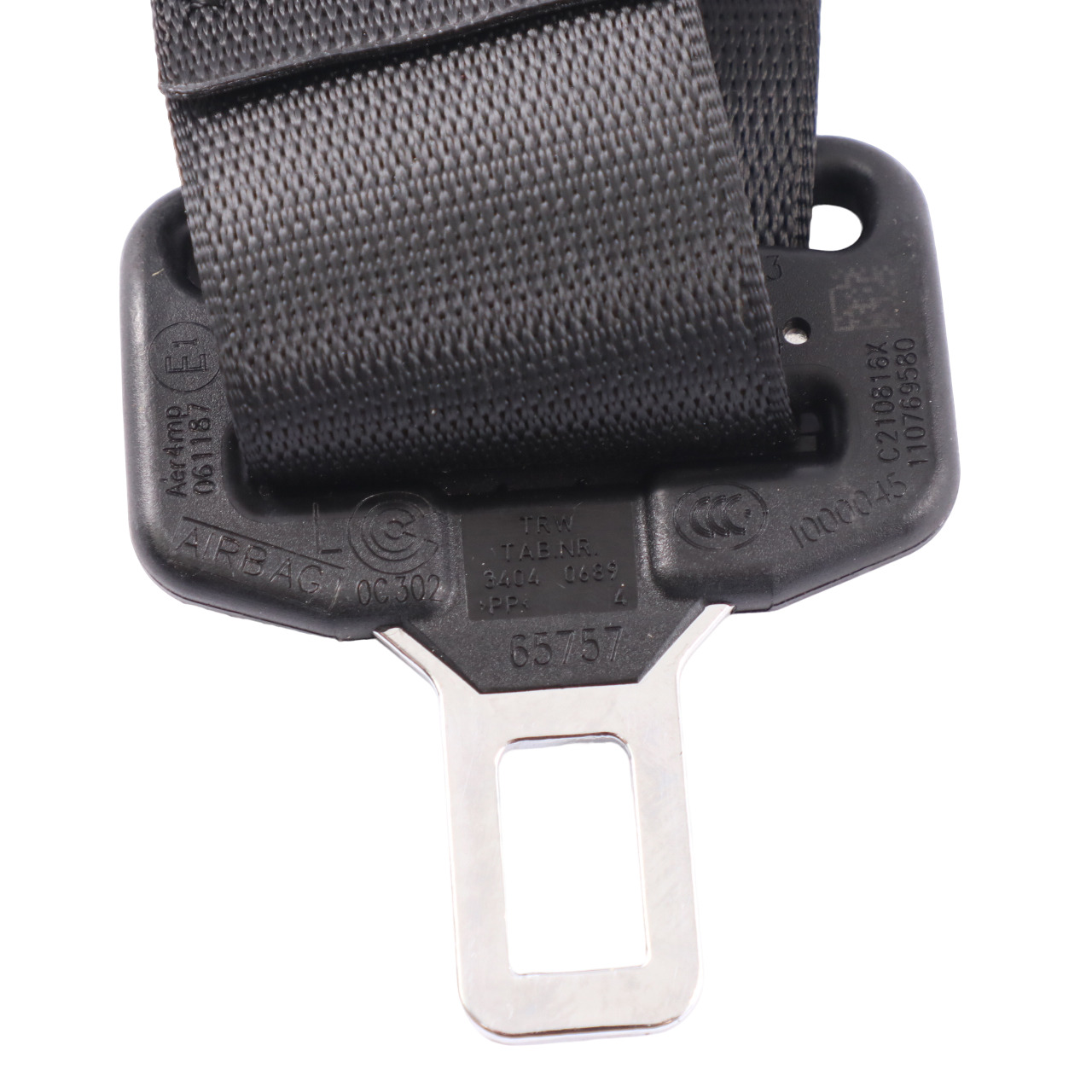 Seat Belt Mercedes SLK R172 Seatbelt Left N/S Safety Belt Black A1728603185