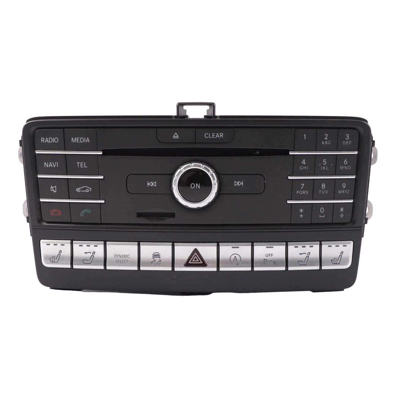 Mercedes R172 Sat Navi Multimedia ESP PDC Console Button Panel Unit A1729006014