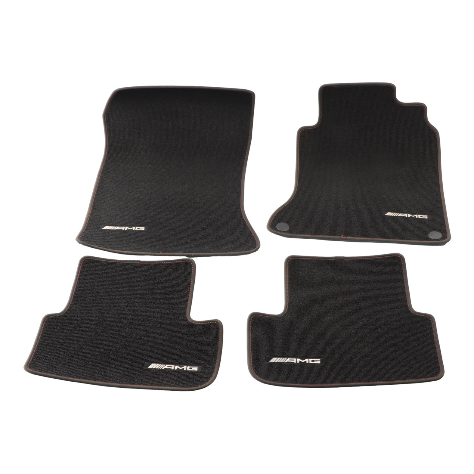 Mercedes W176 AMG Floor Mats Set Interior Front Rear Left Right Cover