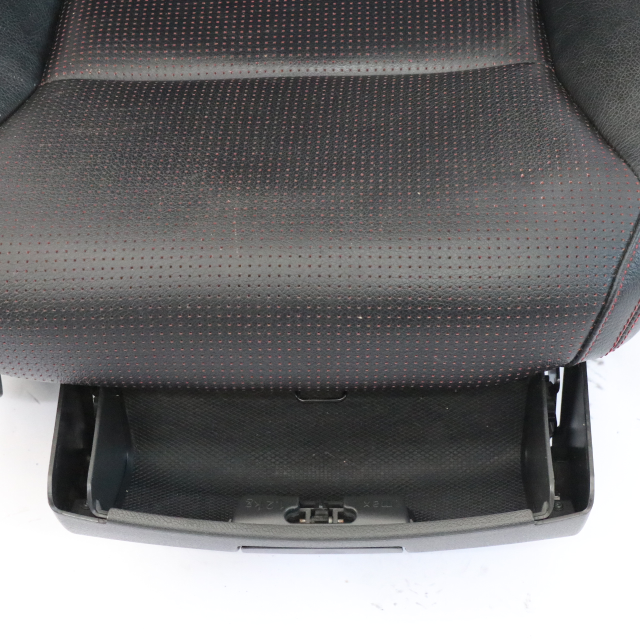 Mercedes X156 Front Right O/S Seat Heated Leather Microfibre Black Interior 