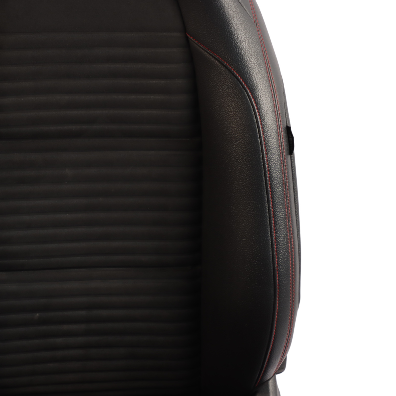 Mercedes W176 Front Left N/S Seat Fabric Imitation Leather Microfibre Black