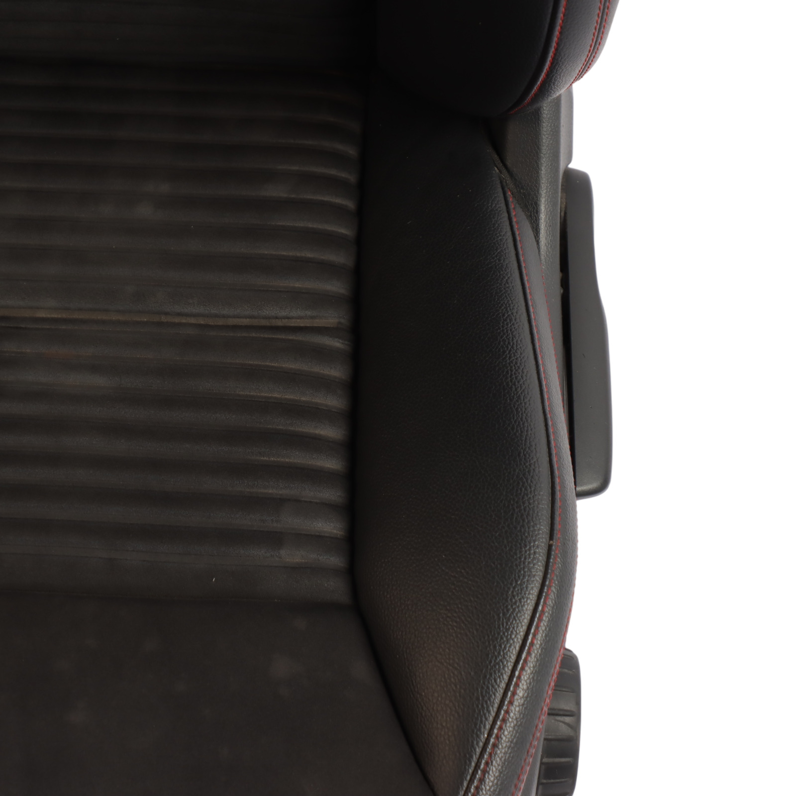 Mercedes W176 Front Left N/S Seat Fabric Imitation Leather Microfibre Black