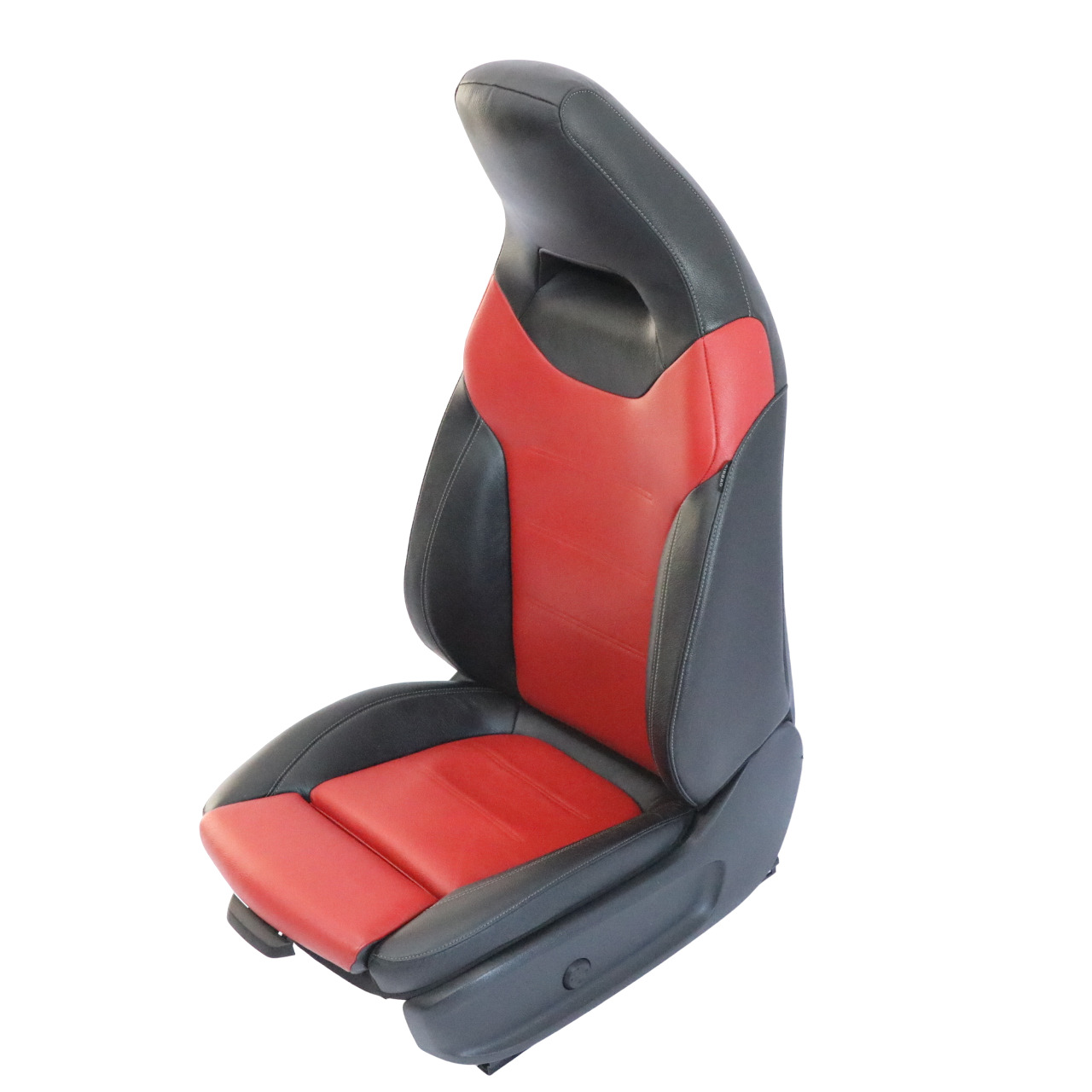 Mercedes C118 W177 Front Left N/S Seat Heated Interior Leather Black Red Memory