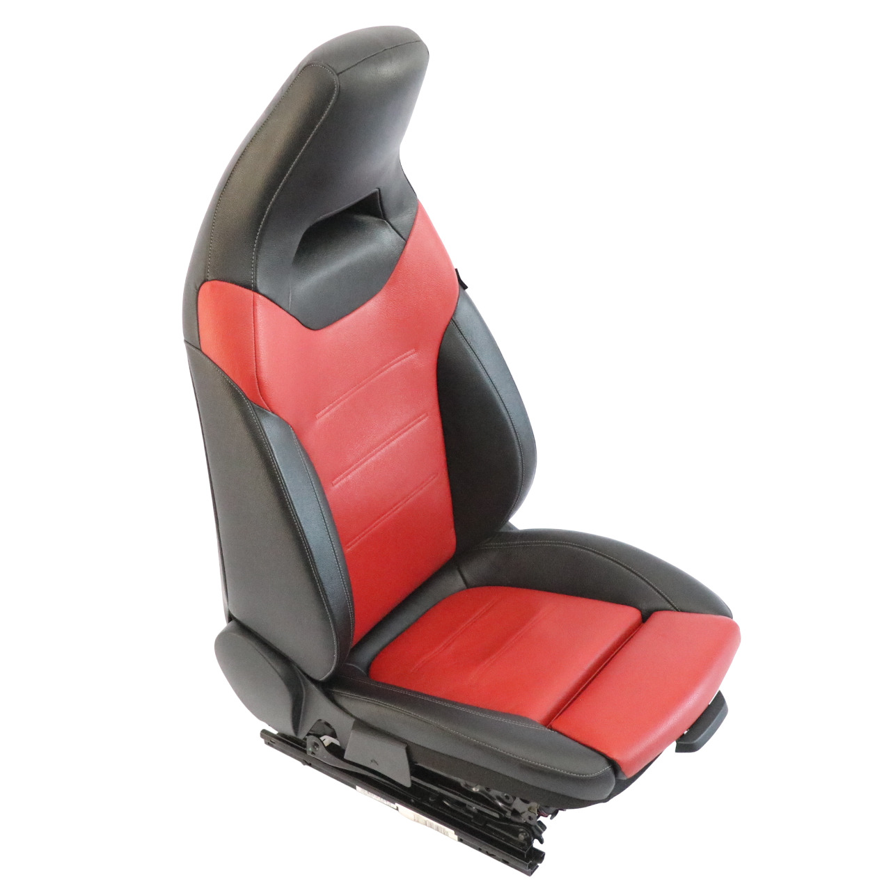 Mercedes C118 W177 Front Left N/S Seat Heated Interior Leather Black Red Memory