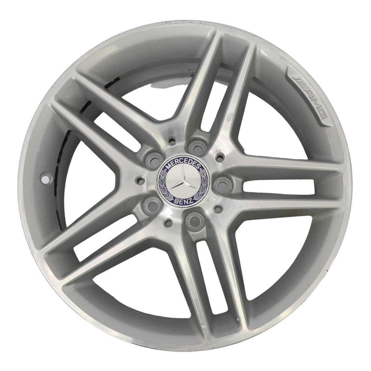 Mercedes W204 AMG Wheel Rim Alloy 5 Double Spoke 17" 7,5J ET:47 A2044012300