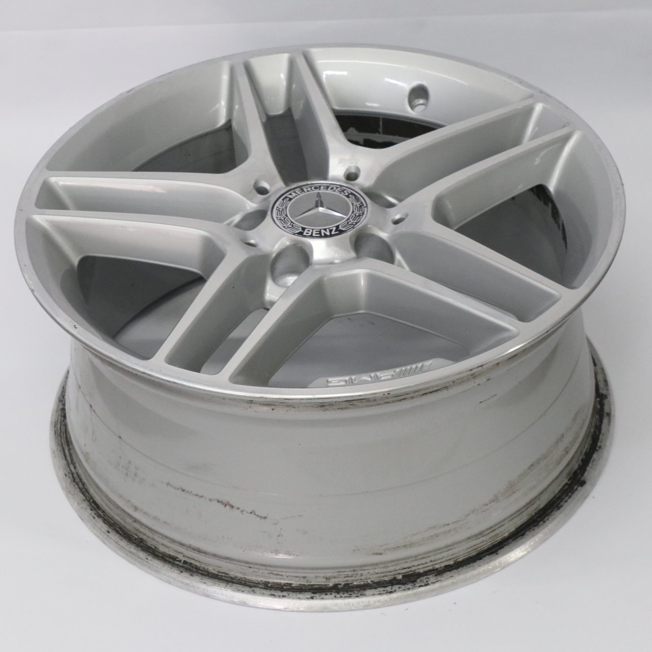 Mercedes W204 AMG Wheel Rim Alloy 5 Double Spoke 17" 7,5J ET:47 A2044012300