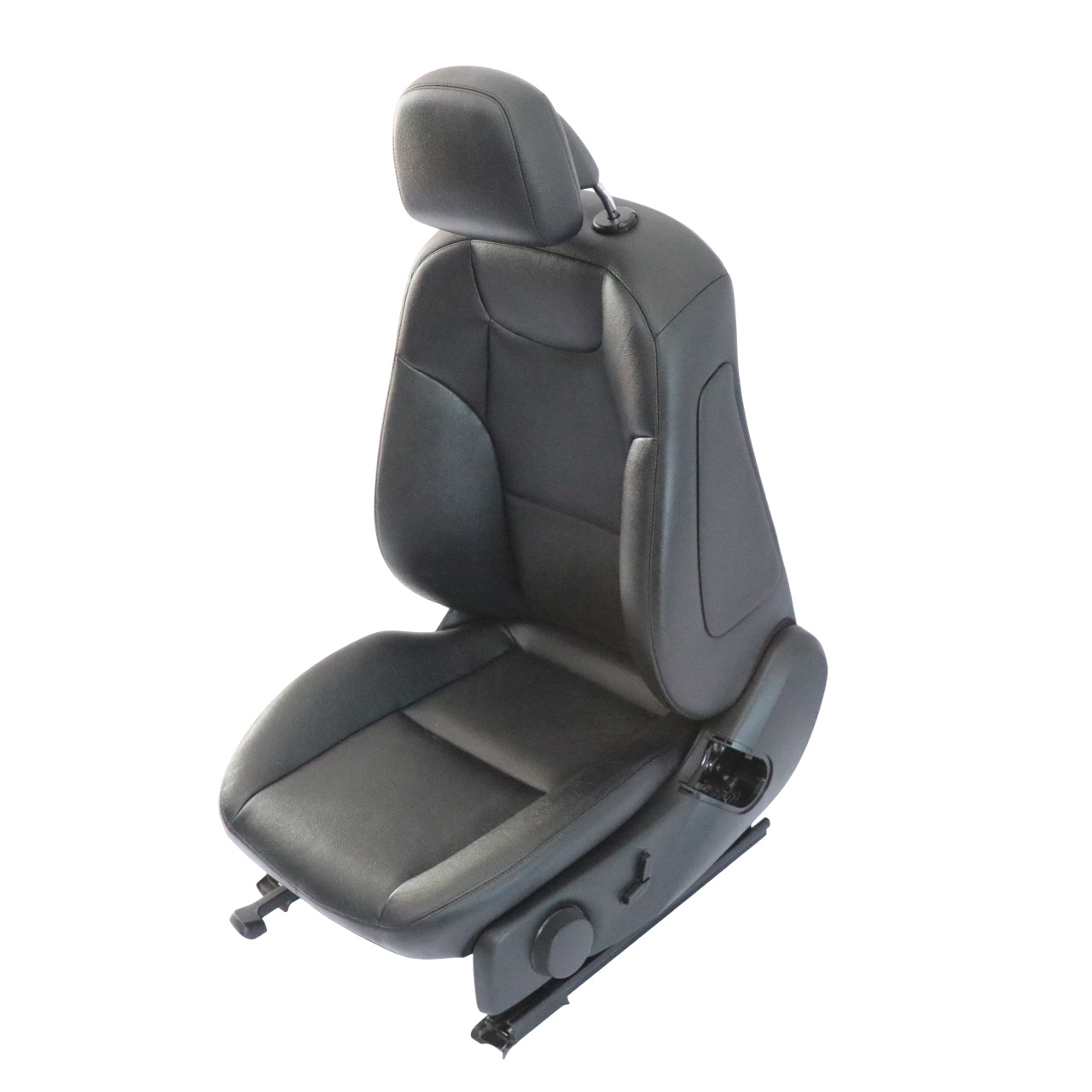 Mercedes W204 S204 Front Left N/S Seat Sport Leather Black Interior Electric