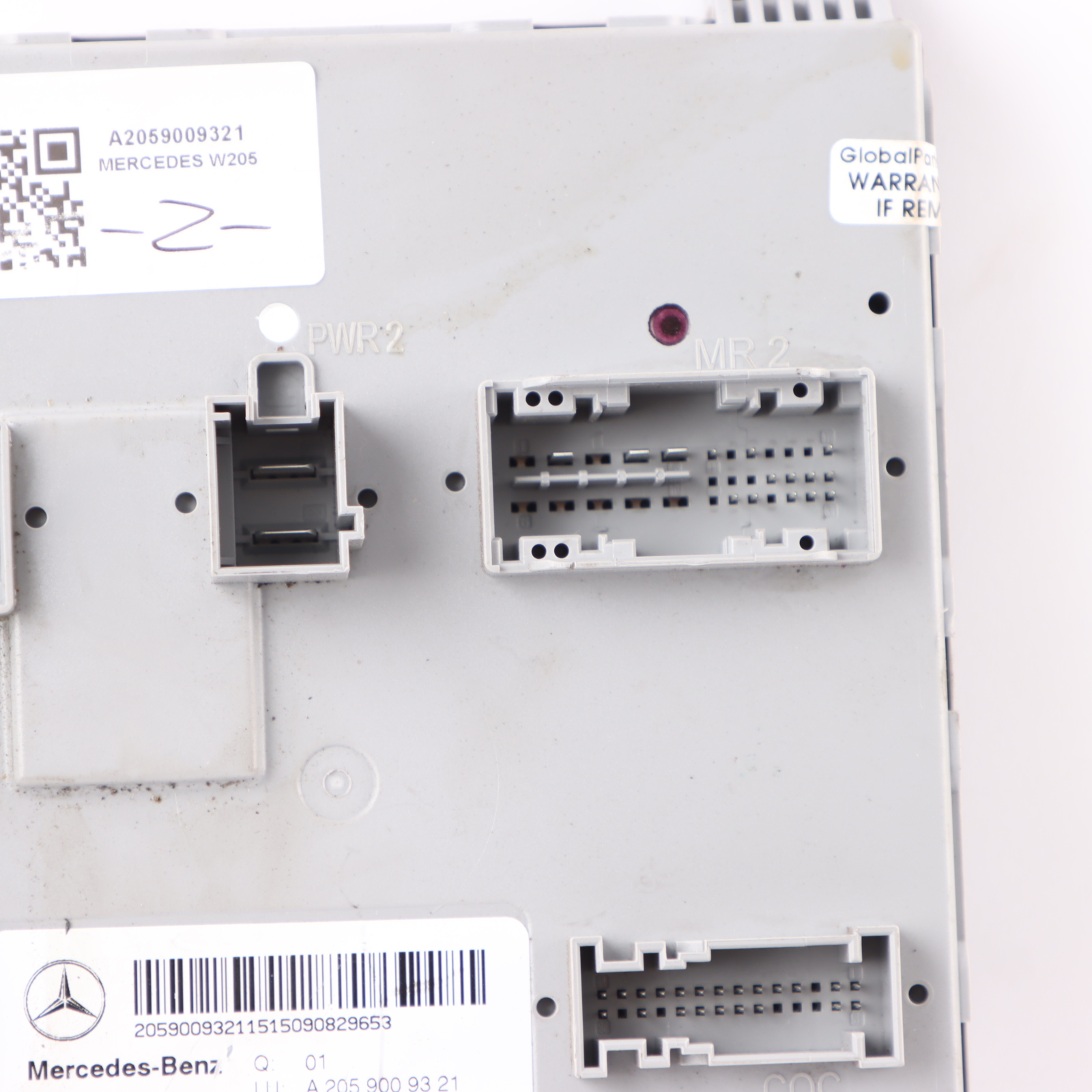 Mercedes W205 SAM Module Front Body Comfort Control Unit ECU A2059009321