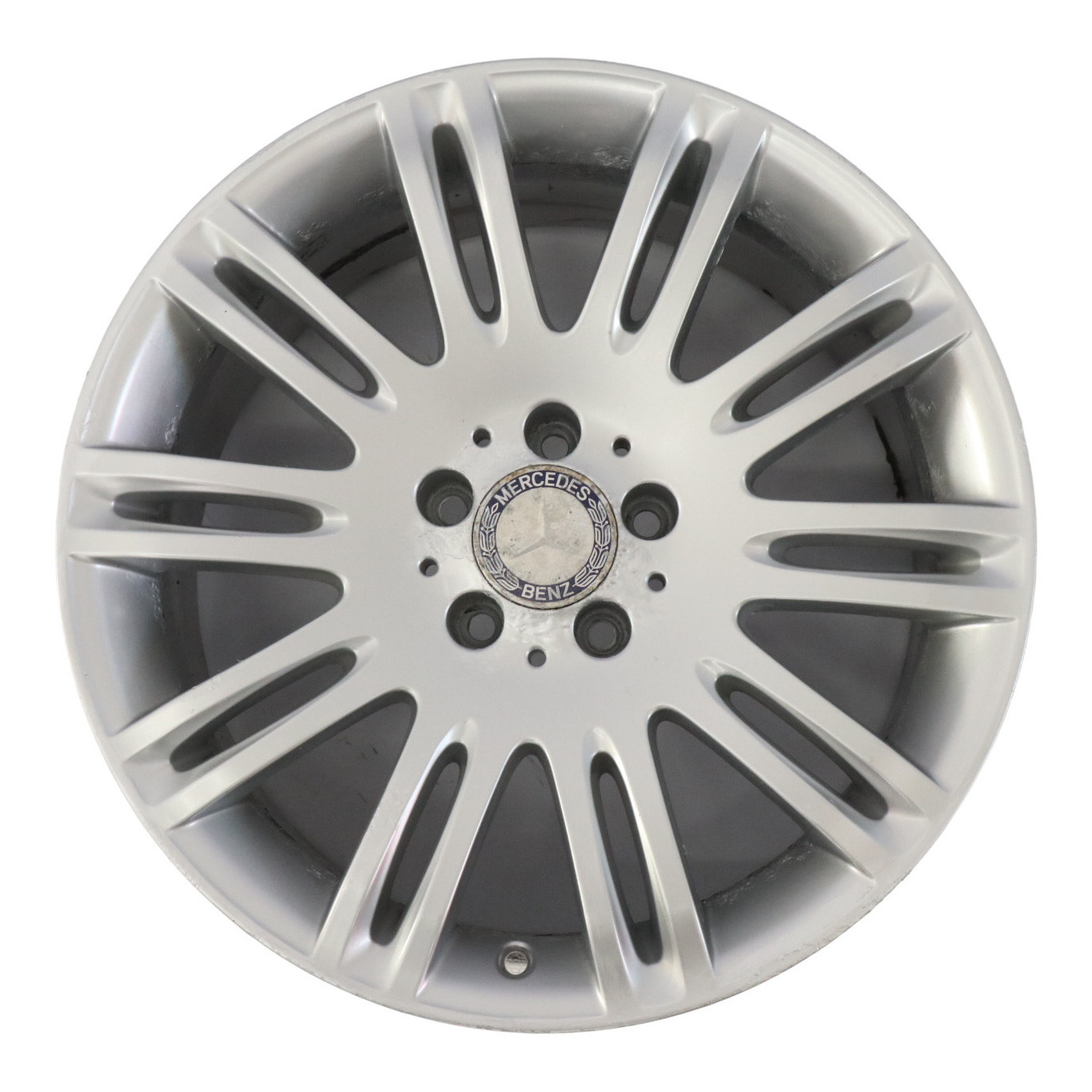 Mercedes W211 Alloy Wheel Rim 18" 9J ET:39 10 Double-Spoke A2114015402