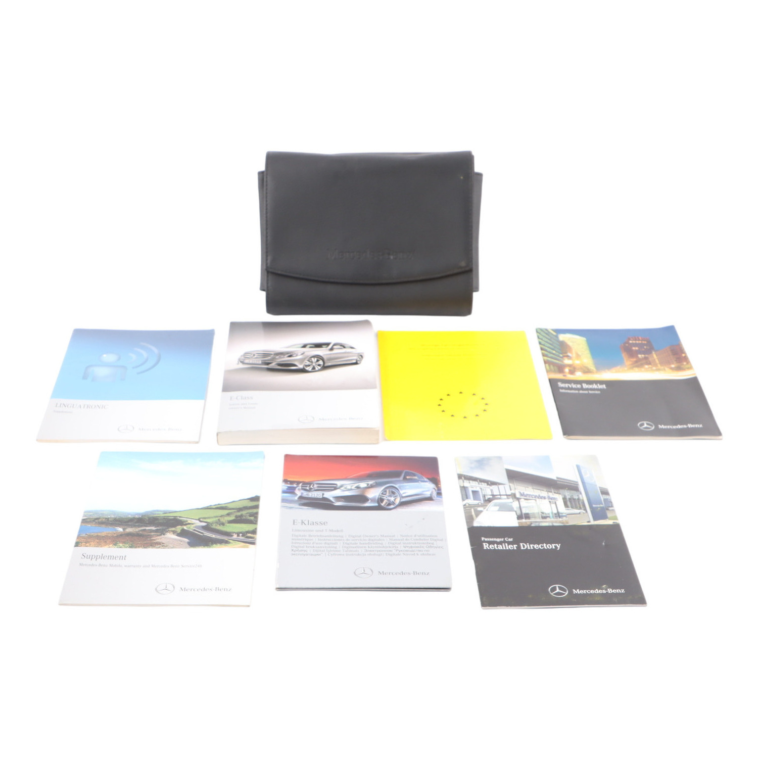 Mercedes W212 E Class Owner's Manual Service Booklet CD Case Wallet A2125847700