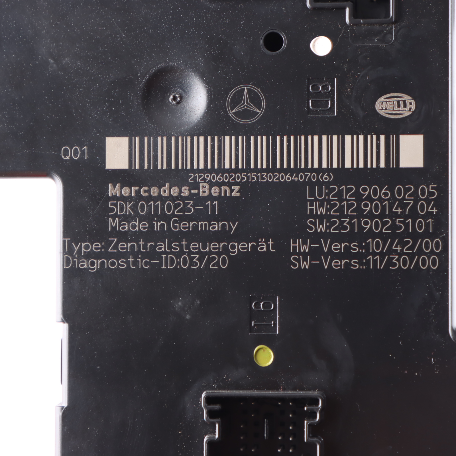 SAM Module Mercedes W207 A207 C207 Rear Control Unit ECU A2129060205