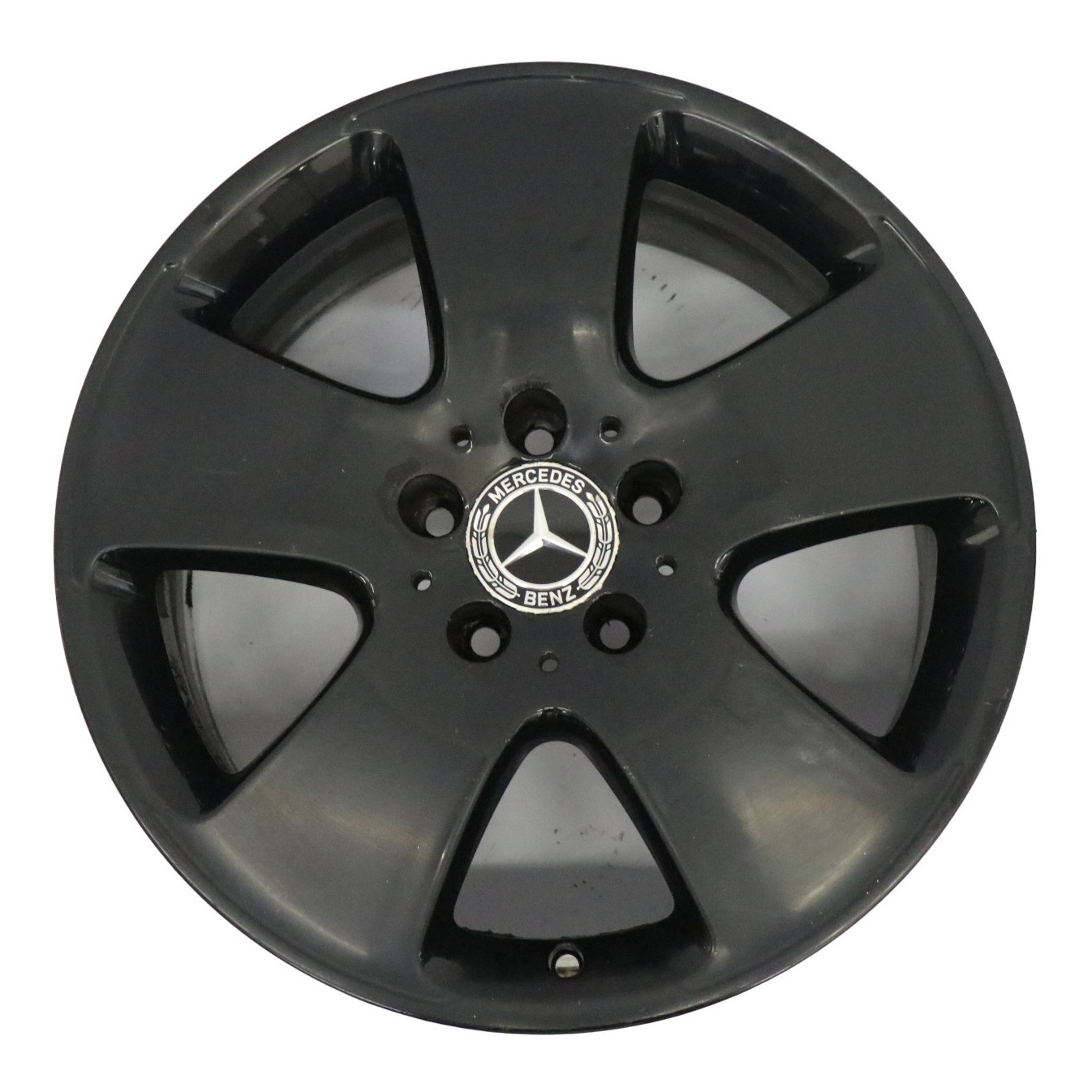 Mercedes W221 Black Alloy Wheel Rim 17" 8J ET:43 A2214010302