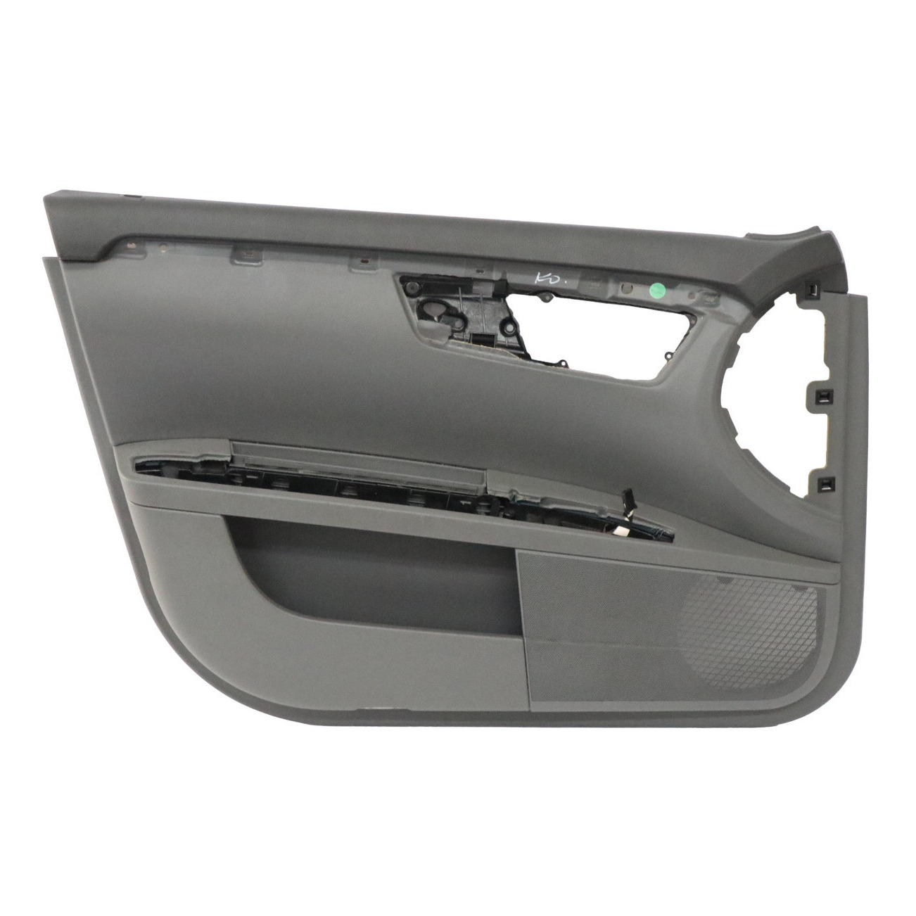 Mercedes W221 Door Card Cover Front Left N/S Trim Panel Basalt Grey Leather