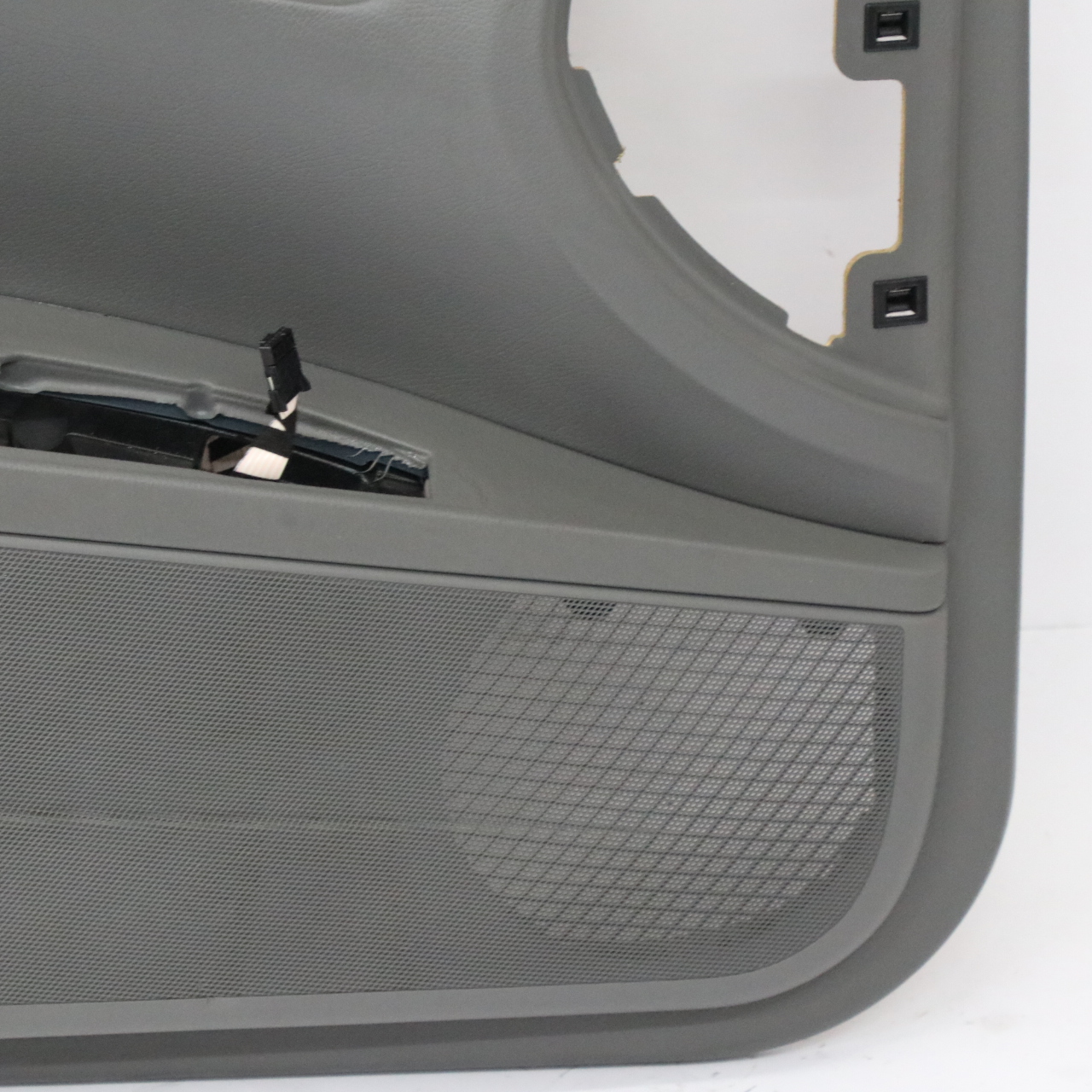 Mercedes W221 Door Card Cover Front Left N/S Trim Panel Basalt Grey Leather