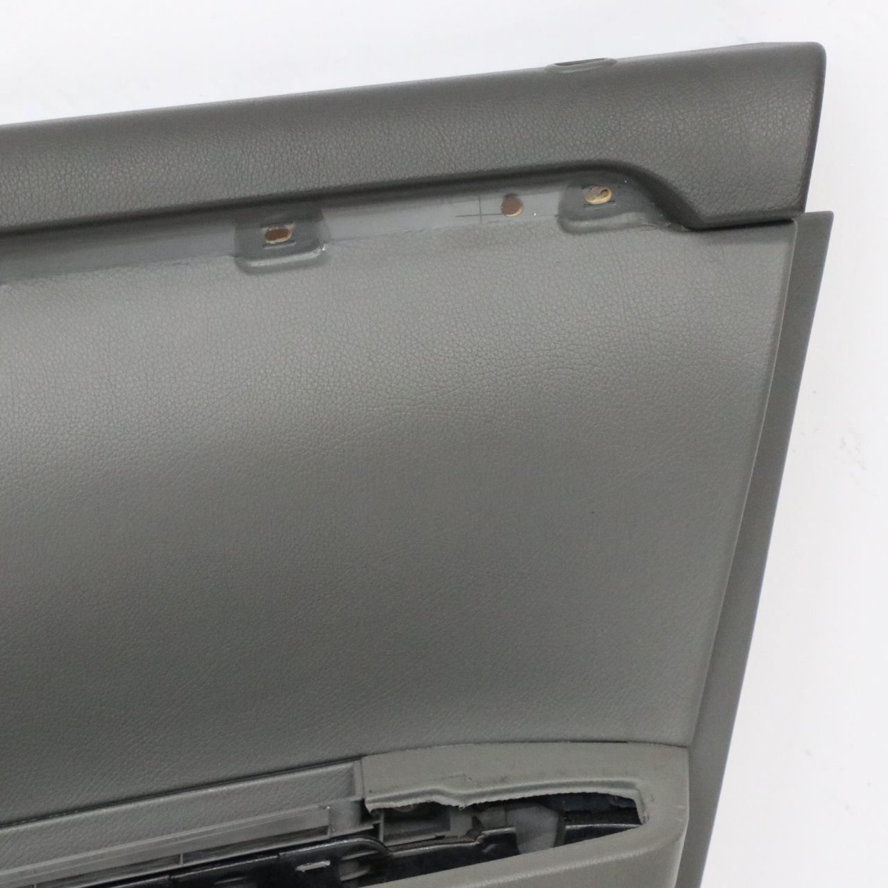 Mercedes W221 Door Card Cover Front Right O/S Trim Panel Basalt Grey Leather