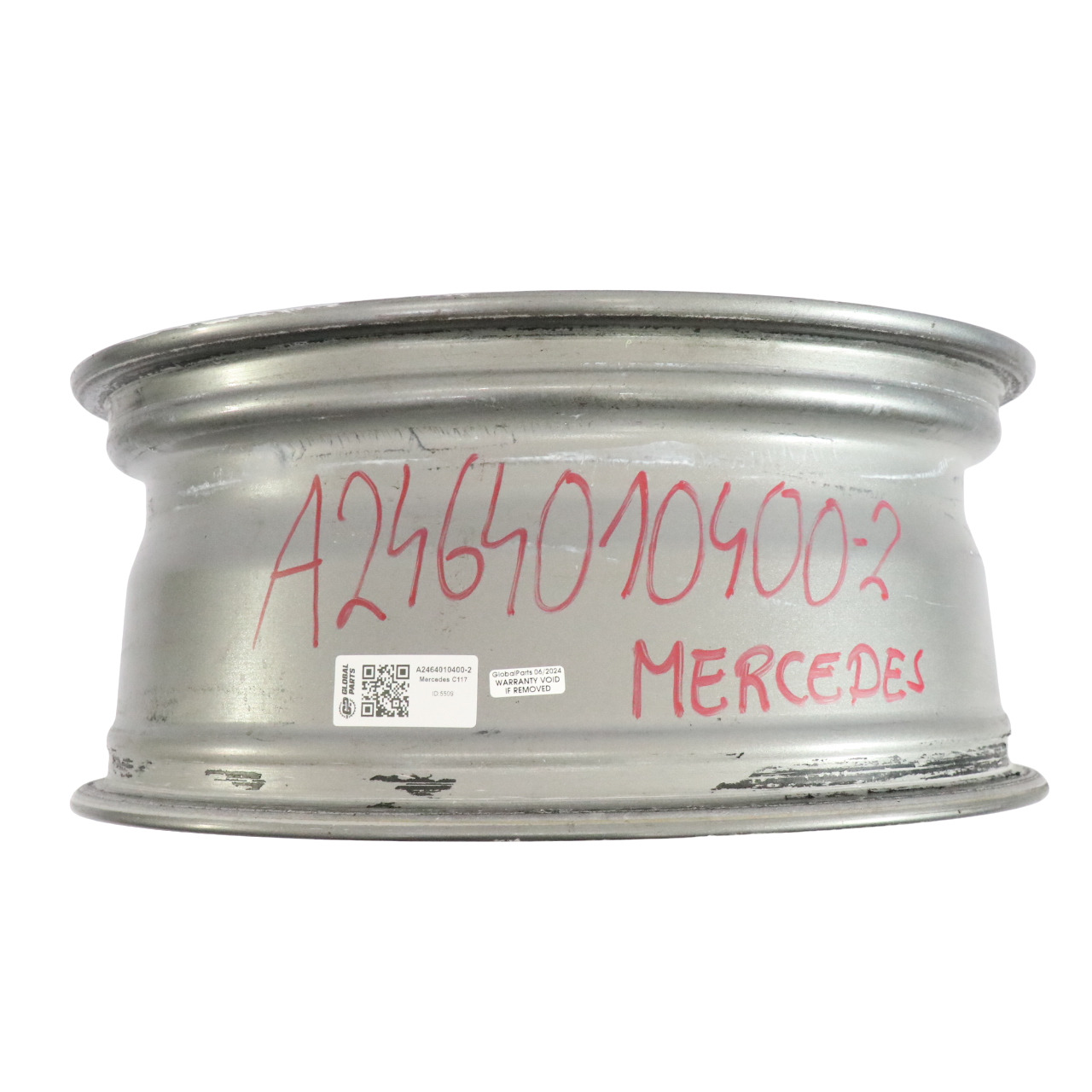 Mercedes C117 Wheel Alloy Rim 18" 7,5J ET:52 5-Double Spoke A2464010400