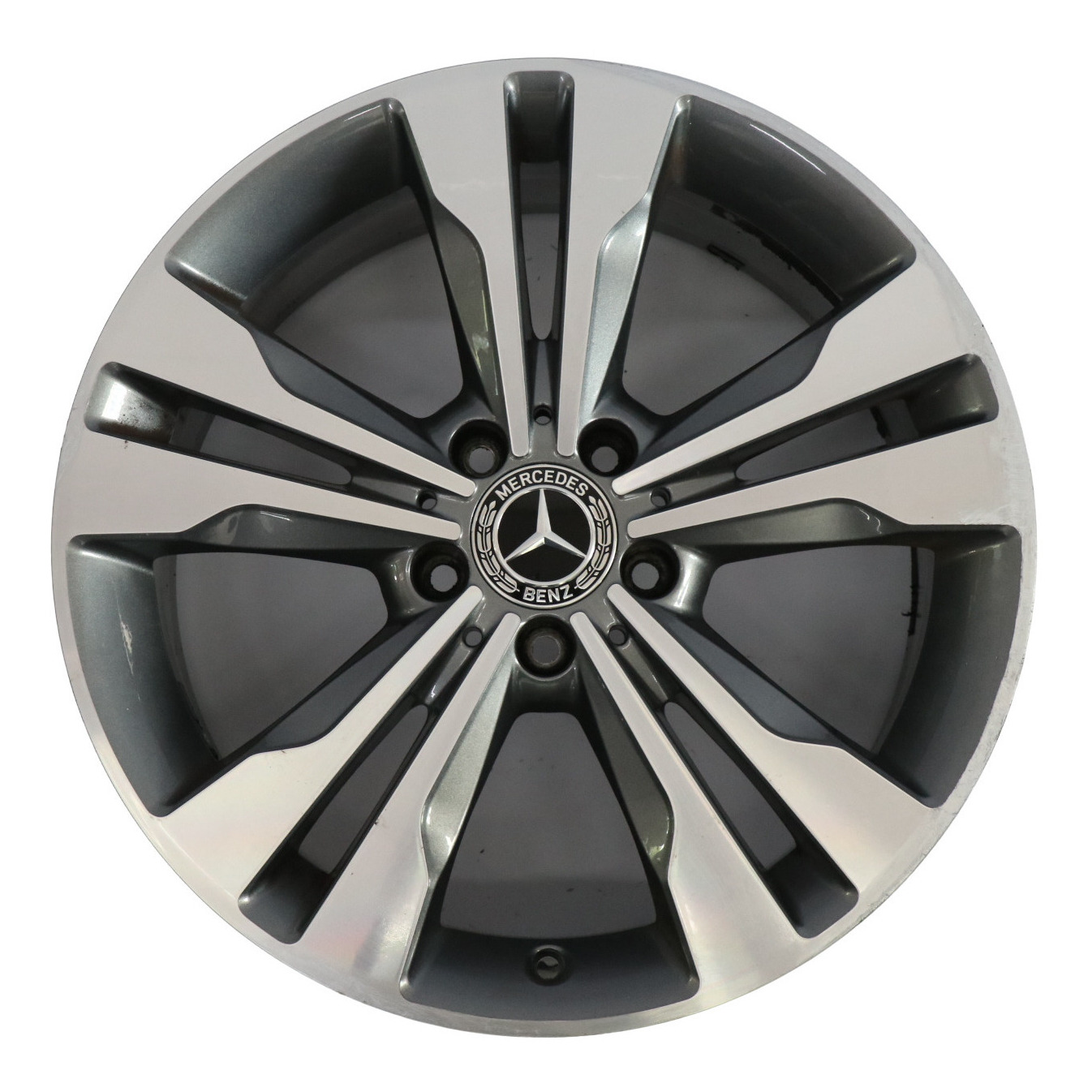 Mercedes C117 Wheel Alloy Rim 18" 7,5J ET:52 5-Double Spoke A2464010400