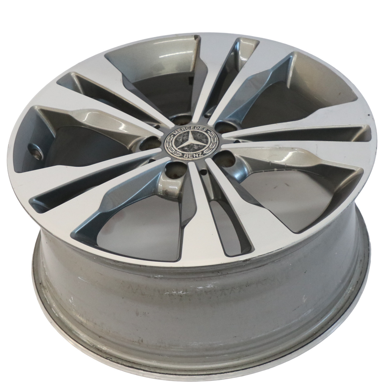 Mercedes C117 Wheel Alloy Rim 18" 7,5J ET:52 5-Double Spoke A2464010400