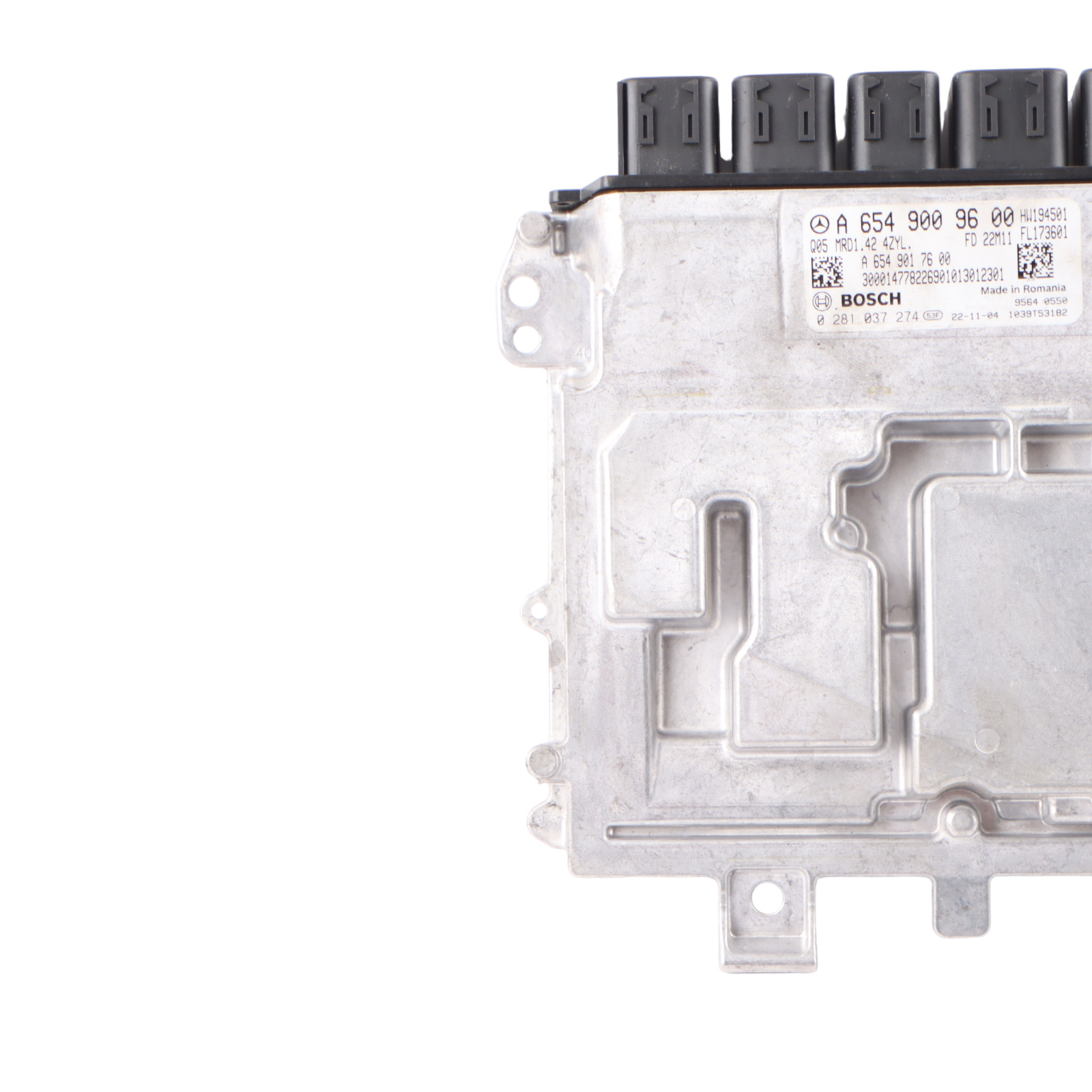 Mercedes W177 A180 CDI OM654.920 Engine Control Unit Module ECU A6549009600