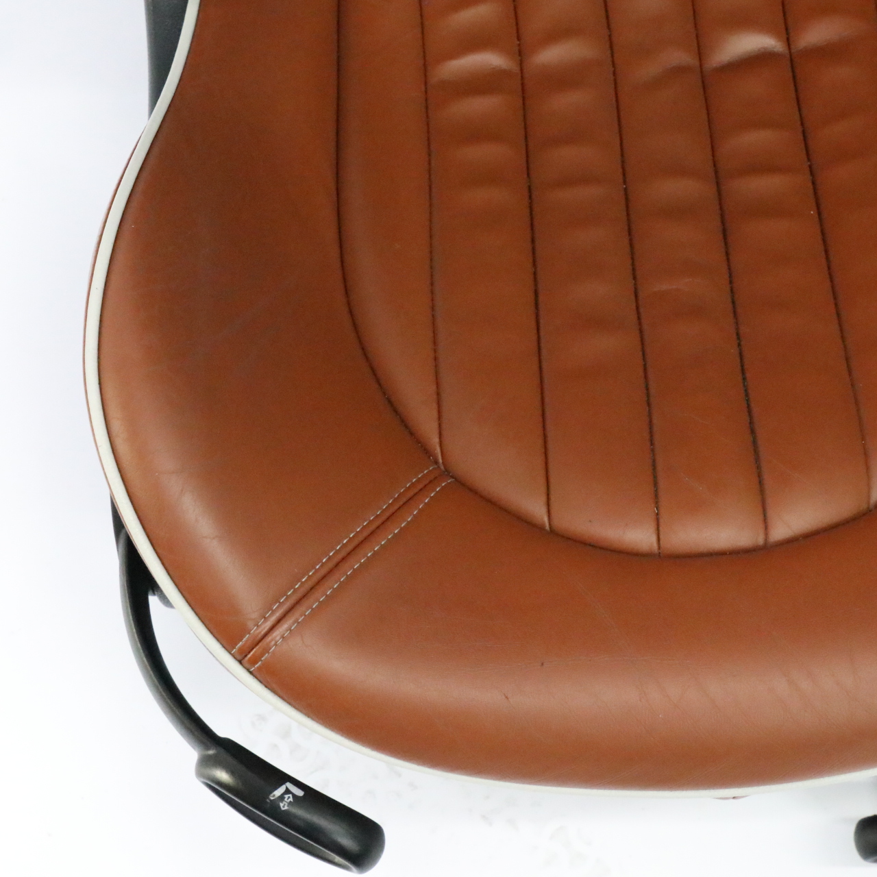 Mini R52 Heated Sport Malt Brown Leather English Seats Front Rear Seat Sidewalk