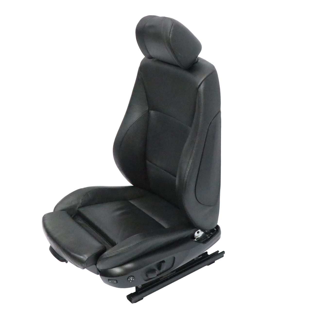 Front Seat BMW E90 E91 Left N/S Heated Black Leather Dakota Lumbar Memory