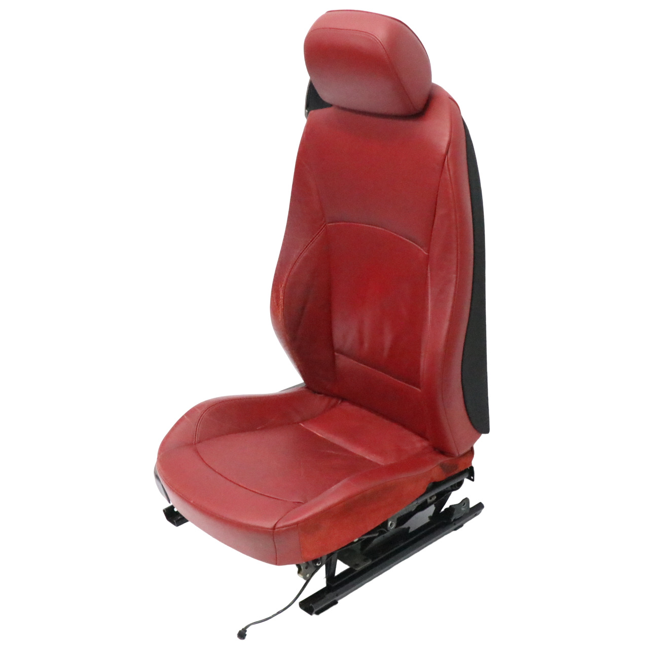 Front Seat BMW Z4 E85 E86 Cabrio Roadster Right O/S Red Leather Oregon Memory