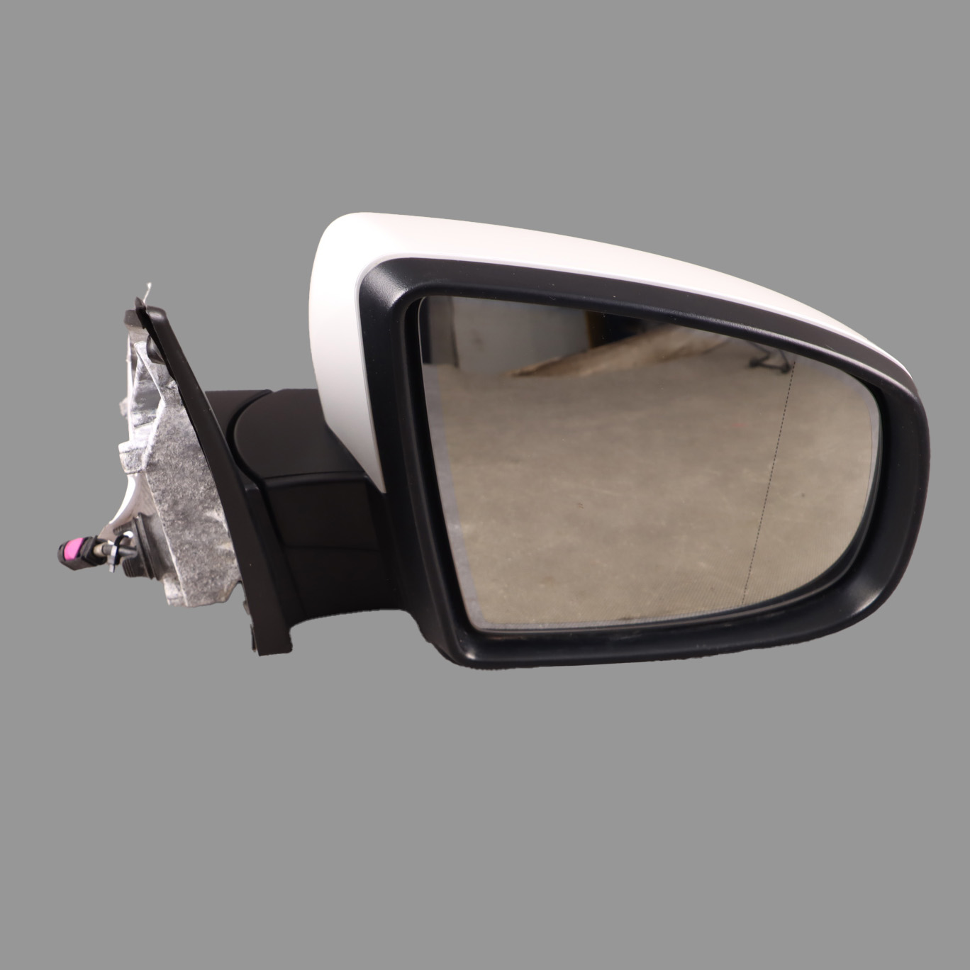 Wing Mirror BMW X5 E70 Right O/S Heated Top View Camera Alpinweiss 3 300 7282738