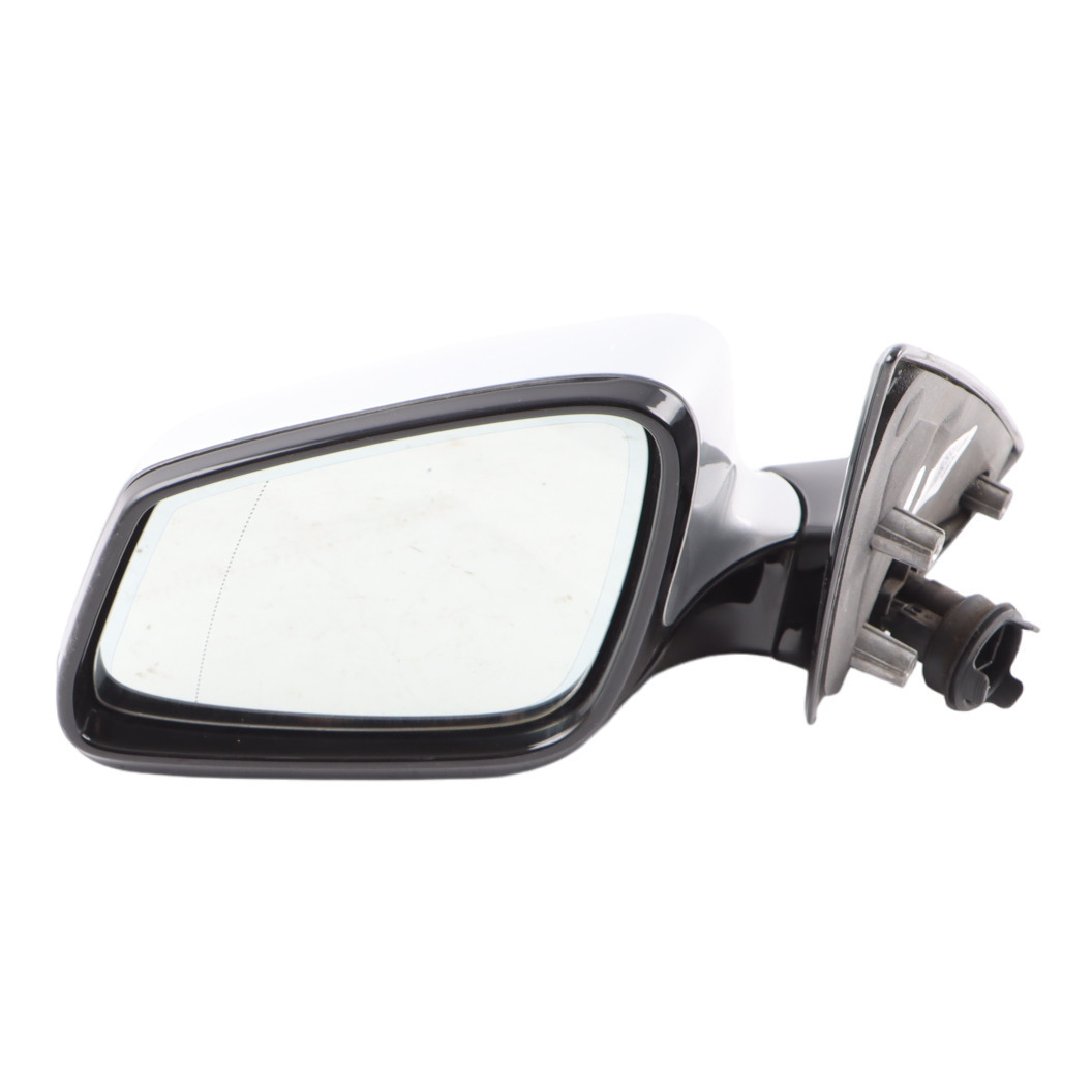 BMW F07 GT Wing Mirror Door Auto Dip Left N/S High Gloss Titan Silver - 354