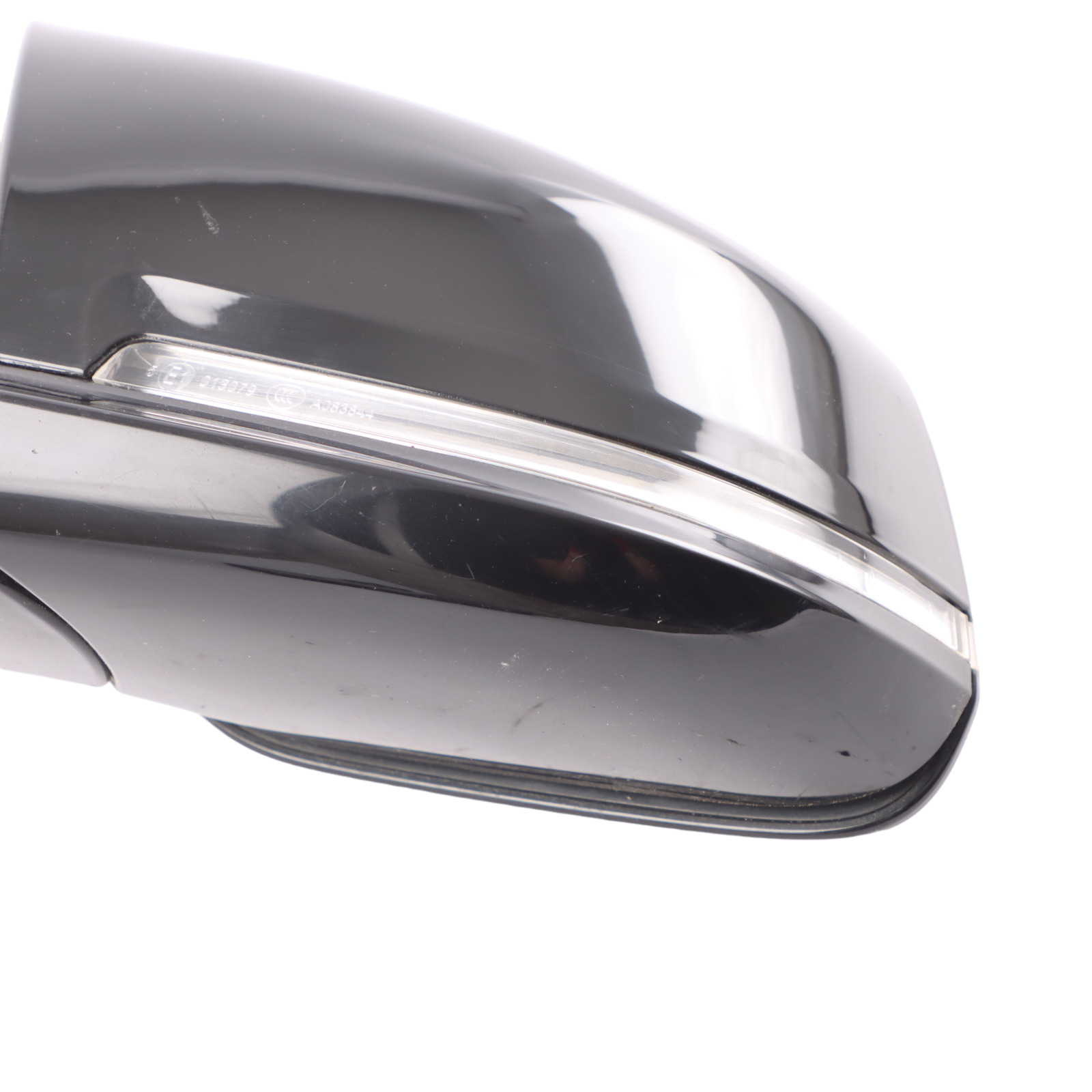 BMW F20 LCI Wing Mirror Cover Heated Door Left N/S Outside 5 Pin Black 7459059