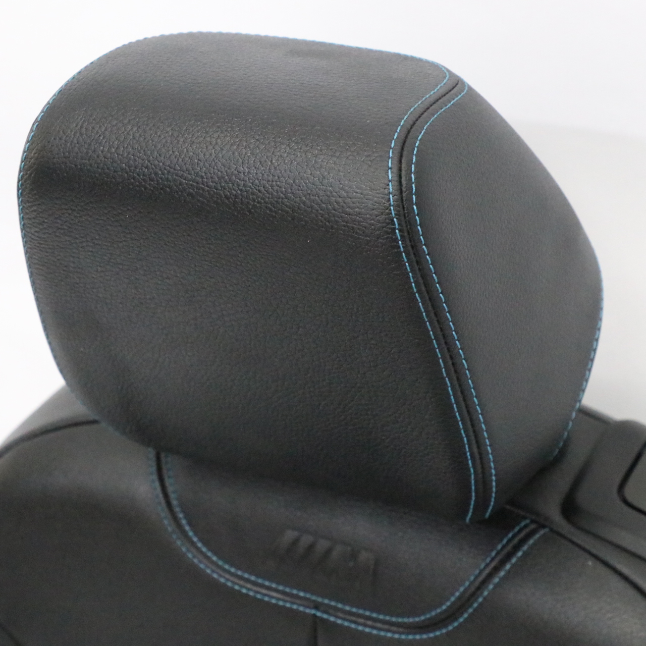 BMW F87 M2 Front Seat Left N/S Heated Memory Leather Dakota Black Contrast Blue