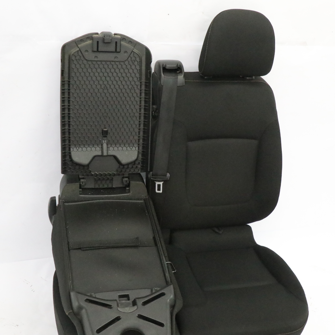 Renault Trafic 3 Front Left Seat Fabric Cloth Black Interior 876716233R