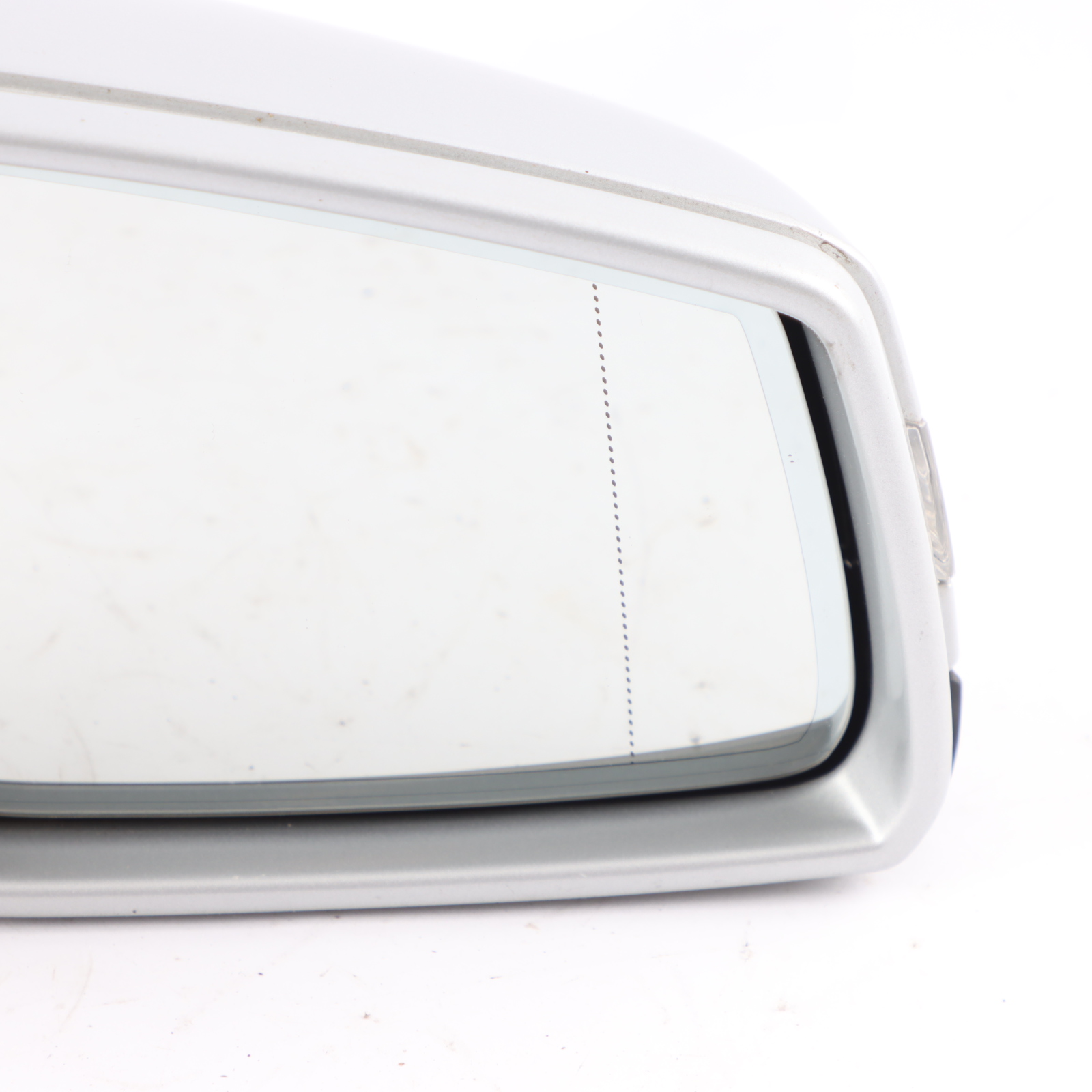 Mercedes W176 Wing Mirror Door Right O/S Outside Power Fold Polar Silver - 761