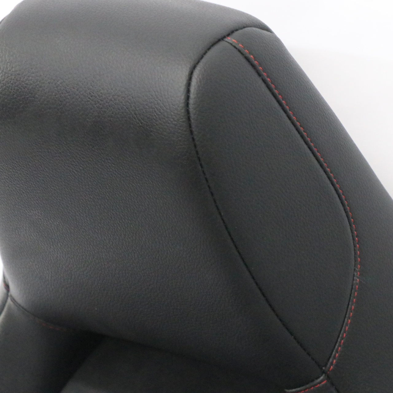 Mercedes W176 Front Seat Sport Left N/S Fabric Leather Black Red Threads