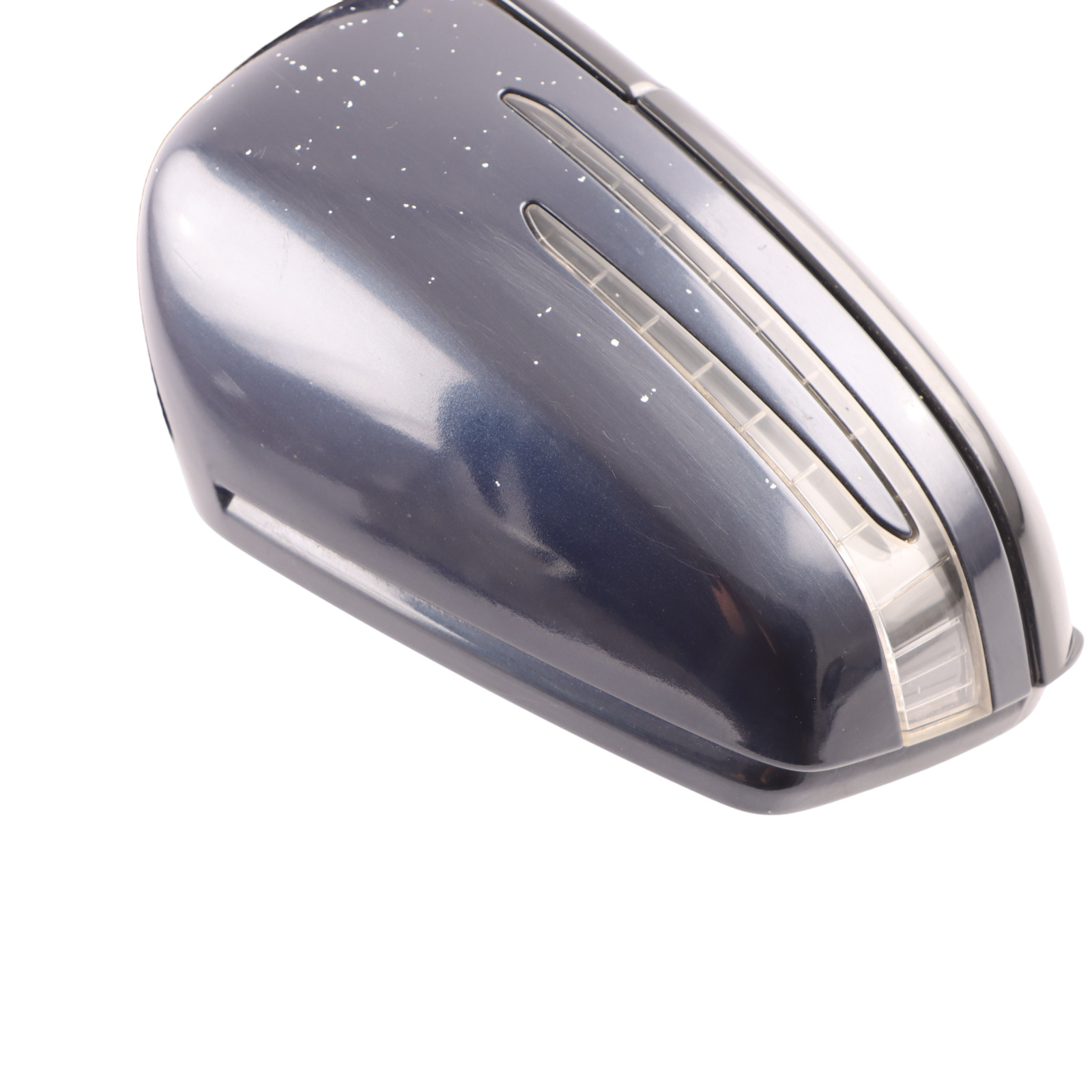 Mercedes W207 Wing Mirror Door Right O/S High Gloss Cavansite Blue - 890