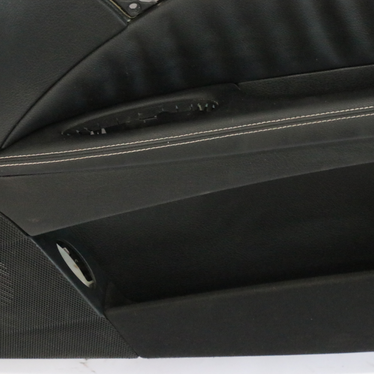 Mercedes W211 Door Card Front Right O/S Door Trim Panel Lining Leather Black