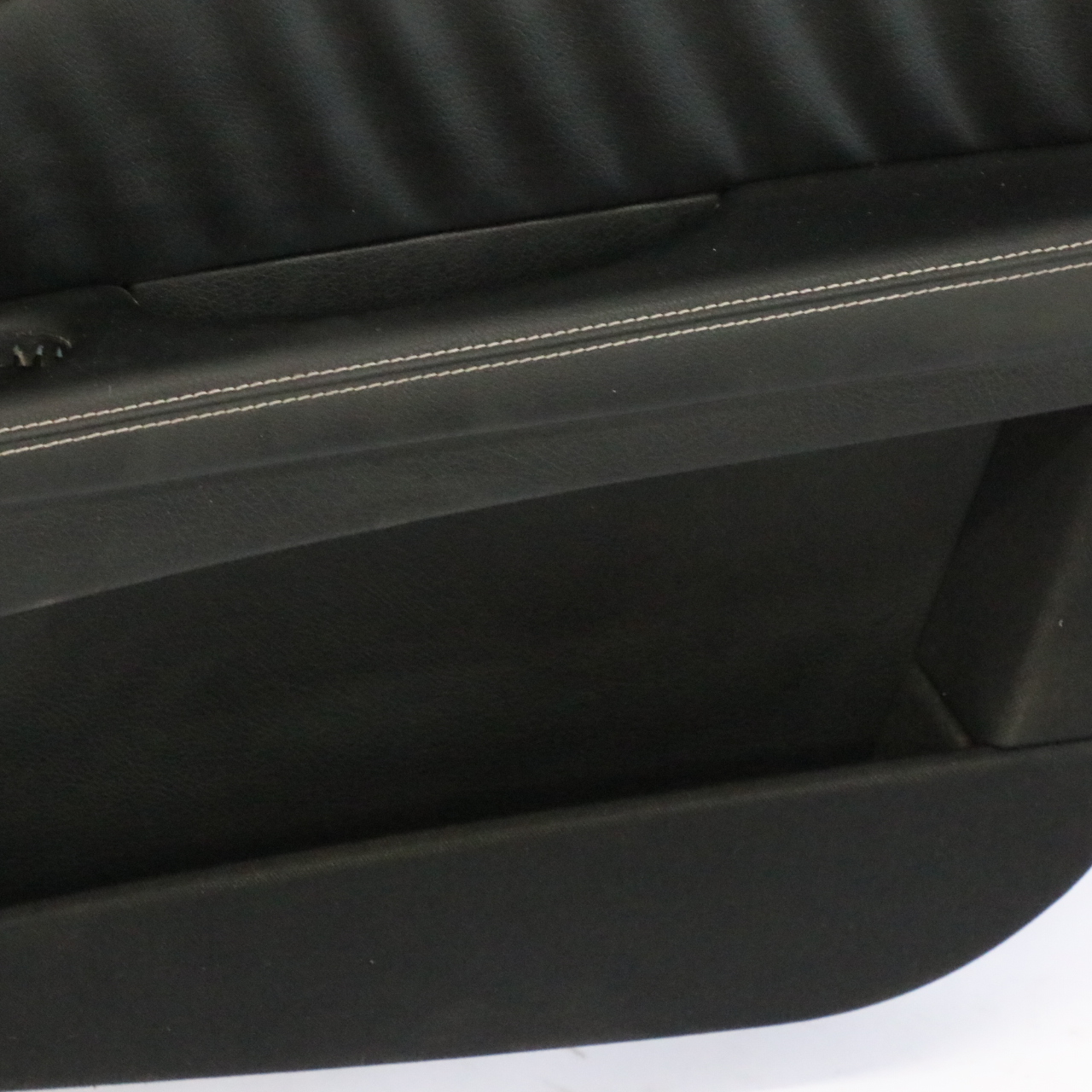 Mercedes W211 Door Card Front Right O/S Door Trim Panel Lining Leather Black