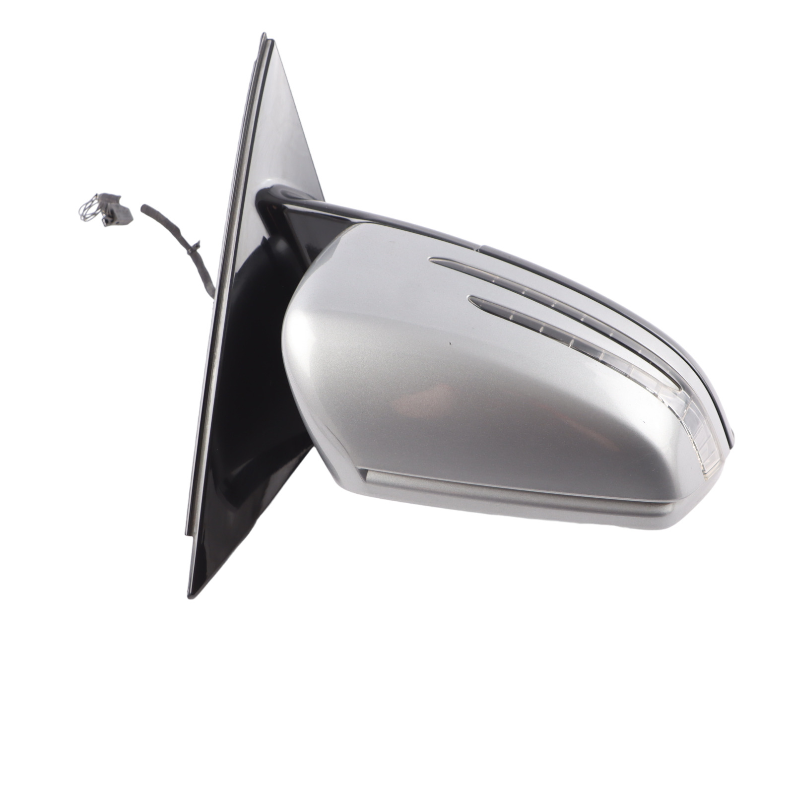 Mercedes W212 Wing Mirror Door Auto Dip Right O/S Palladium Silver Metallic 792