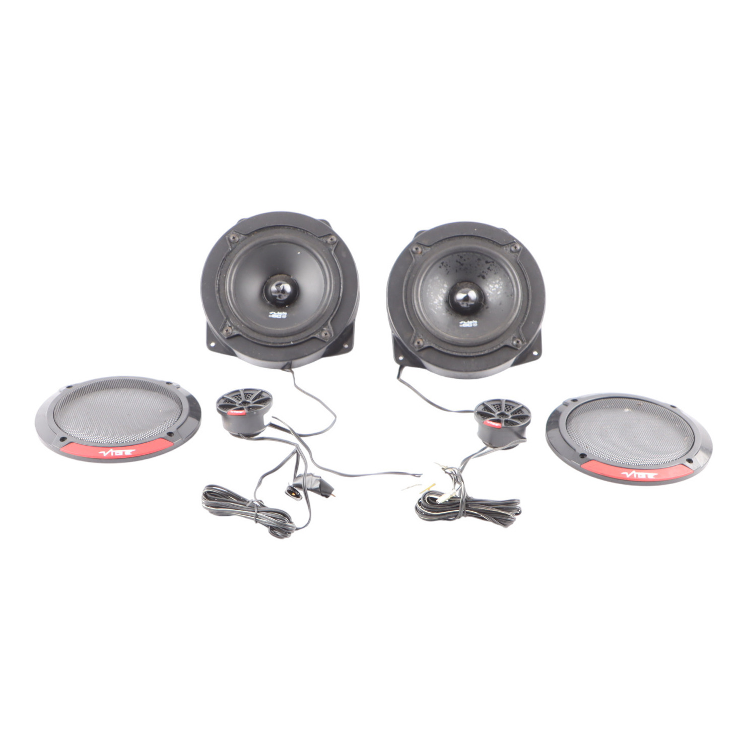 Genuine VIBE Slick S5 Triaxial Stereo Car Audio Speakers 240W  Set