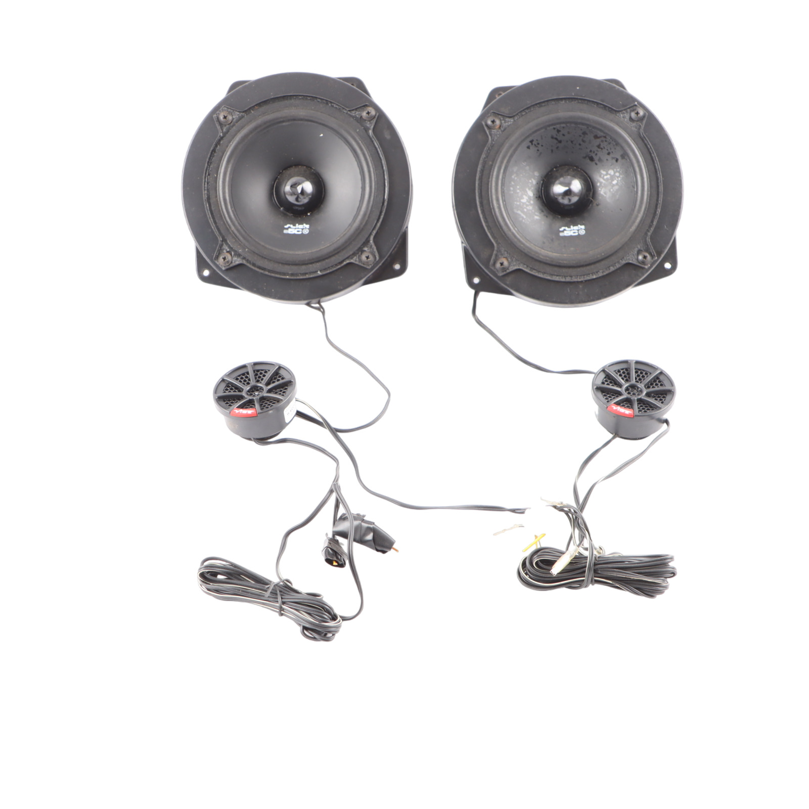 Genuine VIBE Slick S5 Triaxial Stereo Car Audio Speakers 240W  Set