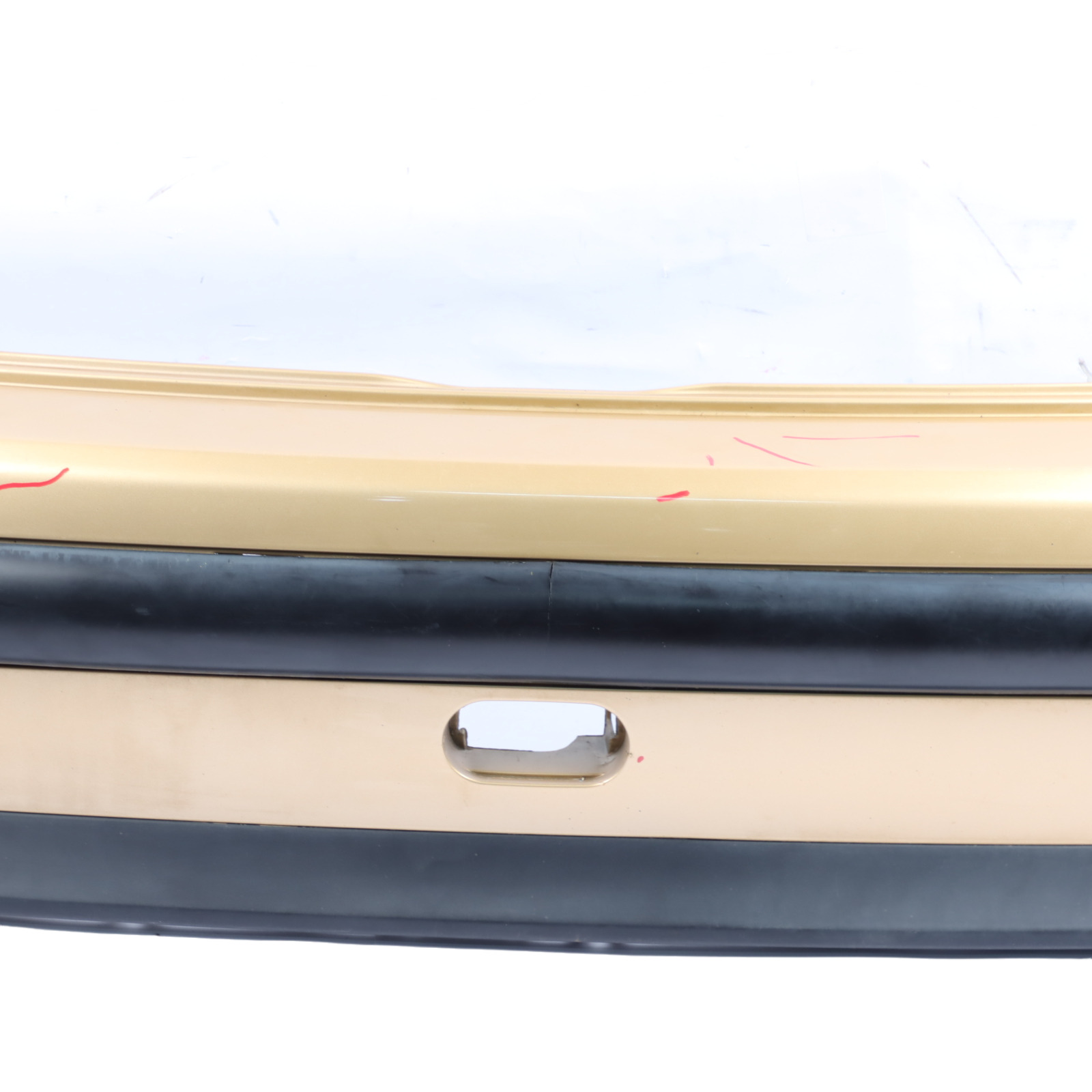 Mini R50 Rear Bumper Trim Panel Covering Solid Gold Metallic - 899