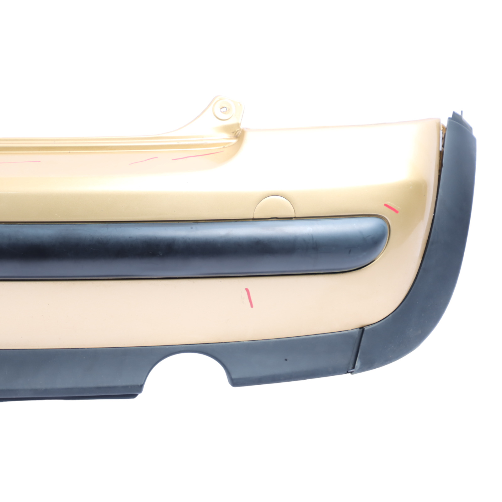 Mini R50 Rear Bumper Trim Panel Covering Solid Gold Metallic - 899