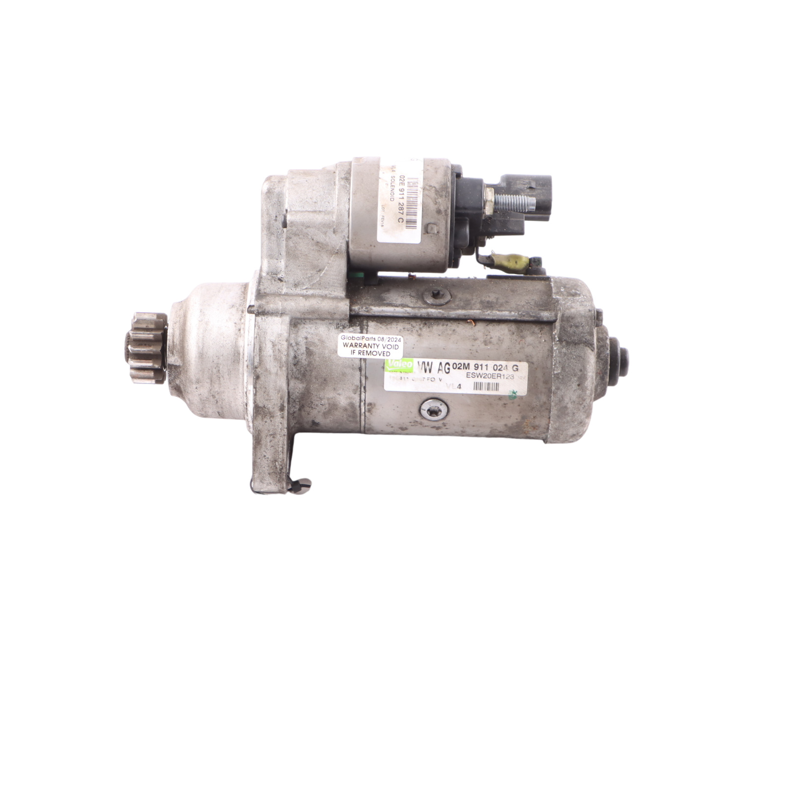 VW Golf Audi A3 8P 2.0 TDI Diesel Engine Starter Motor 02M911024G