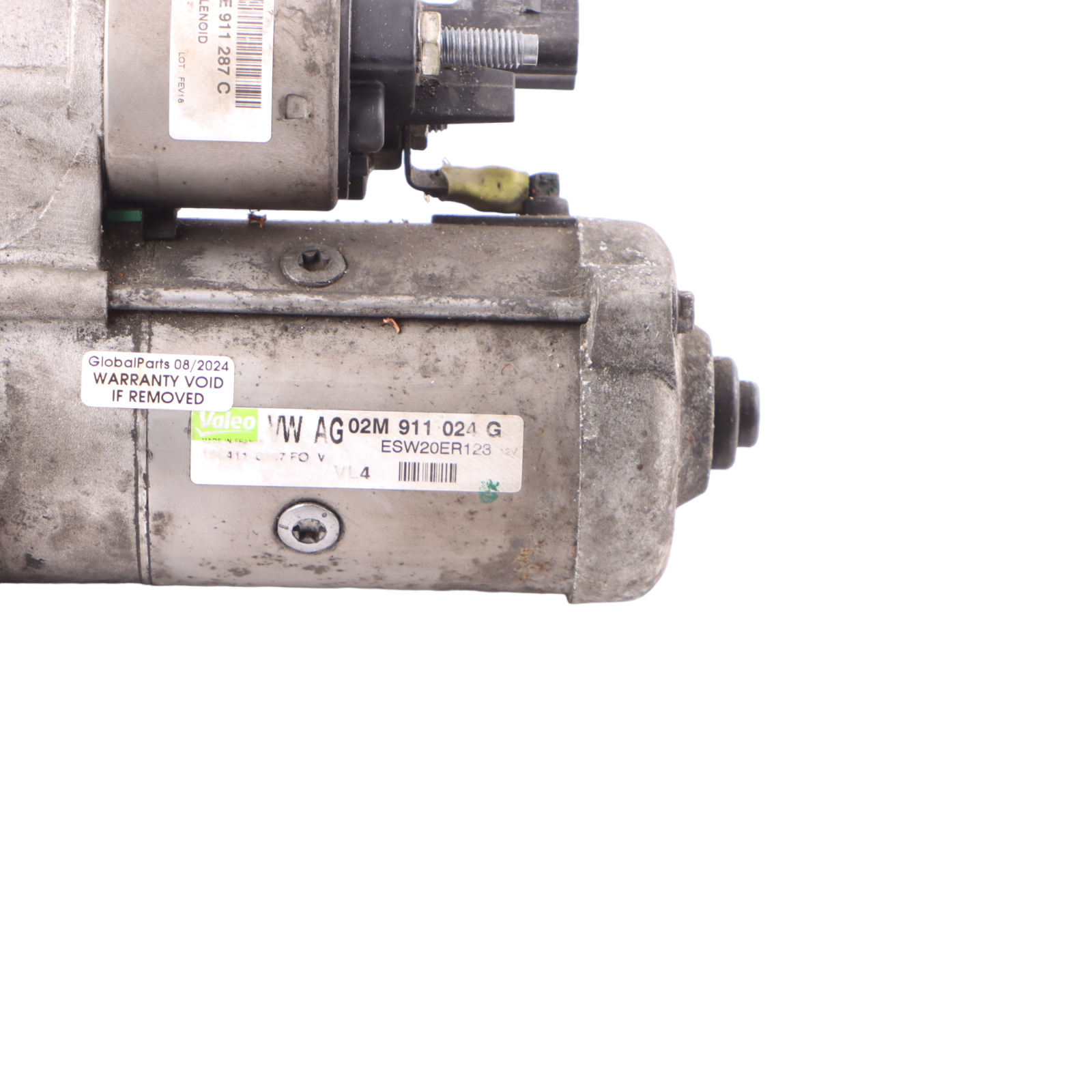 VW Golf Audi A3 8P 2.0 TDI Diesel Engine Starter Motor 02M911024G