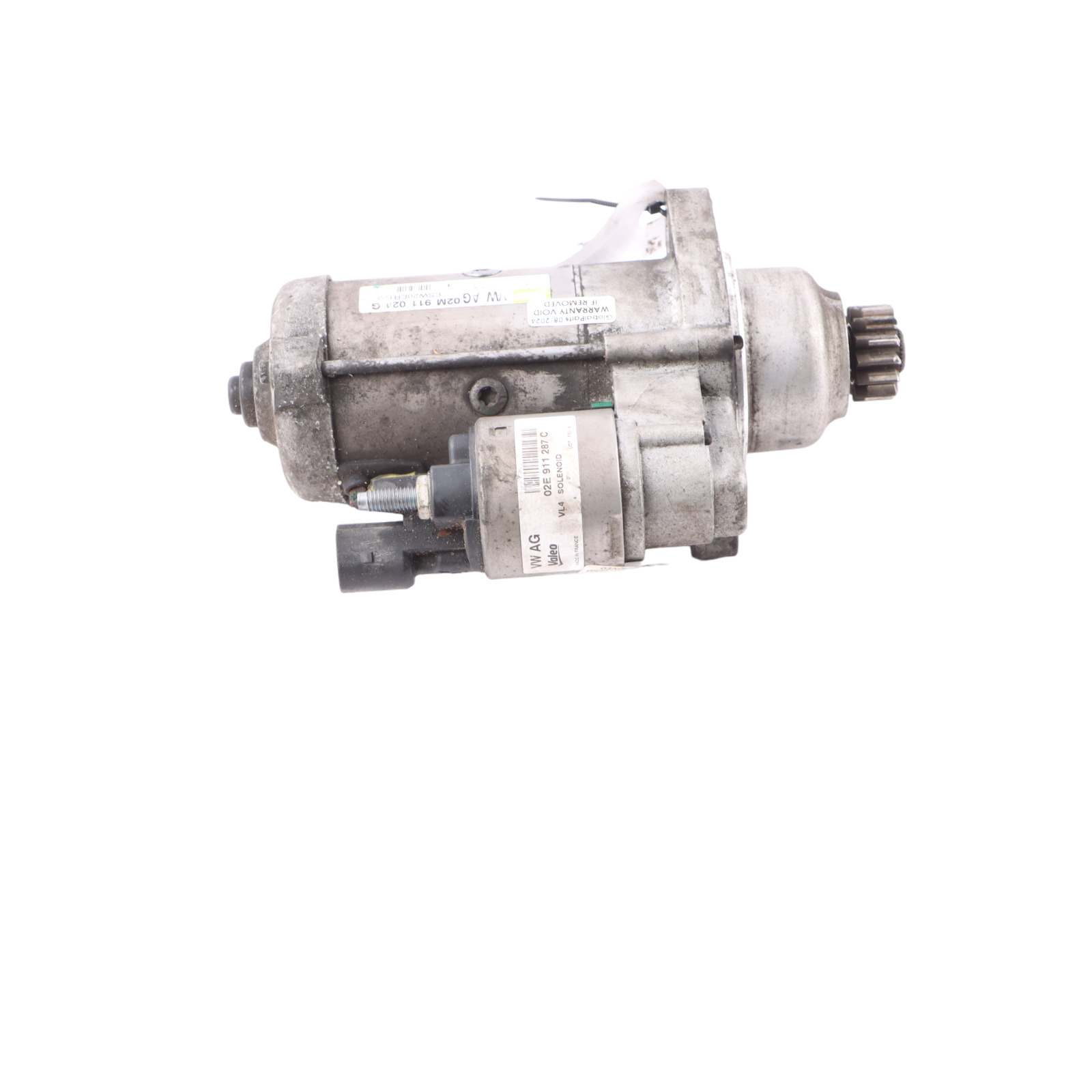 VW Golf Audi A3 8P 2.0 TDI Diesel Engine Starter Motor 02M911024G