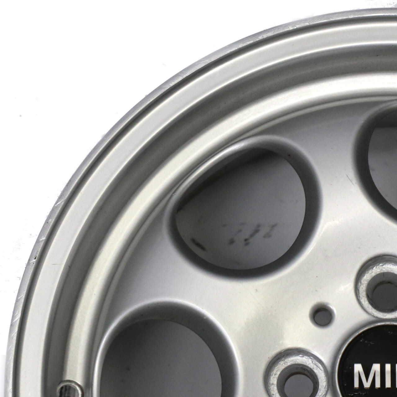 Mini Cooper One R50 R55 R56 R57 Silver Wheel Alloy Rim 15" 5,5J ET:45 7-Hole 81