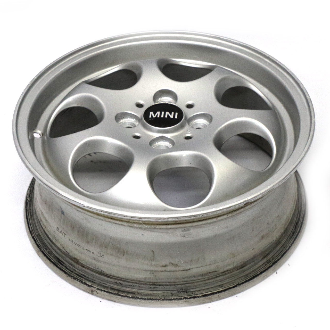 Mini Cooper One R50 R55 R56 R57 Silver Wheel Alloy Rim 15" 5,5J ET:45 7-Hole 81