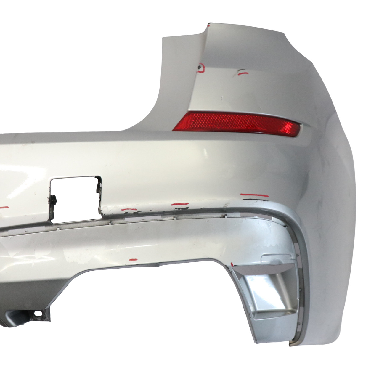 Bumper Rear BMW F07 GT Complete Trim Panel Titansilber Silver Metallic - 354