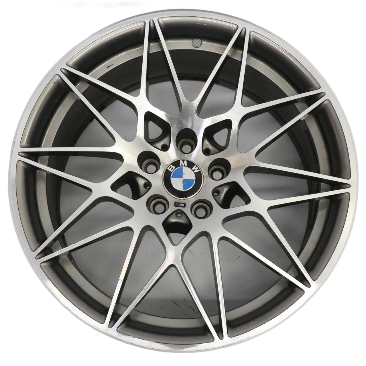 BMW F80 M3 Ferric Grey Rear Wheel Alloy Rim 20" M Star Spoke 666 10J 2287501