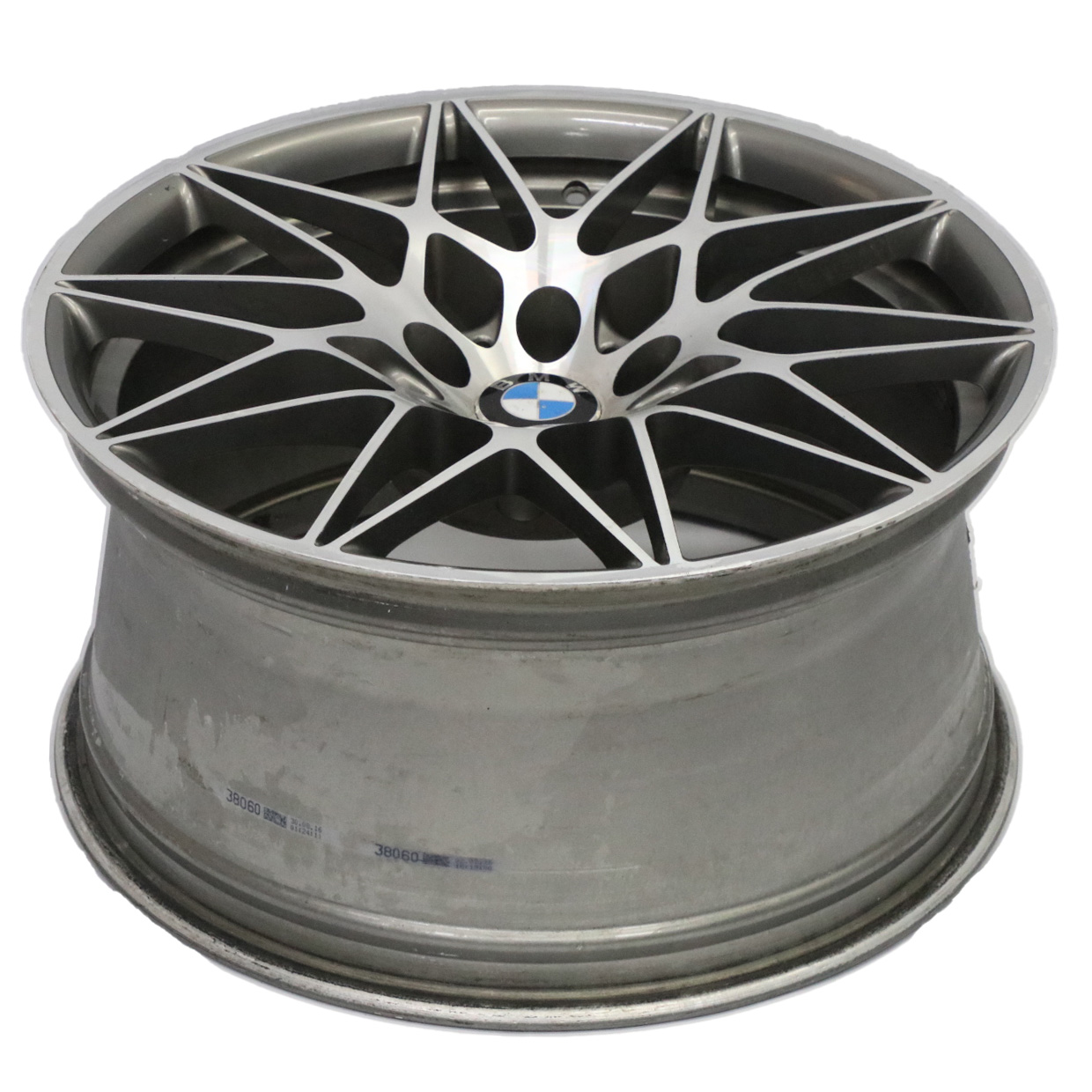 BMW F80 M3 Ferric Grey Rear Wheel Alloy Rim 20" M Star Spoke 666 10J 2287501