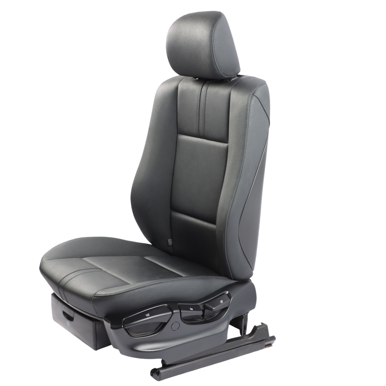 Front Seat BMW X3 E83 LCI Left N/S Sport Imitation Leather Sensatec Black Heated